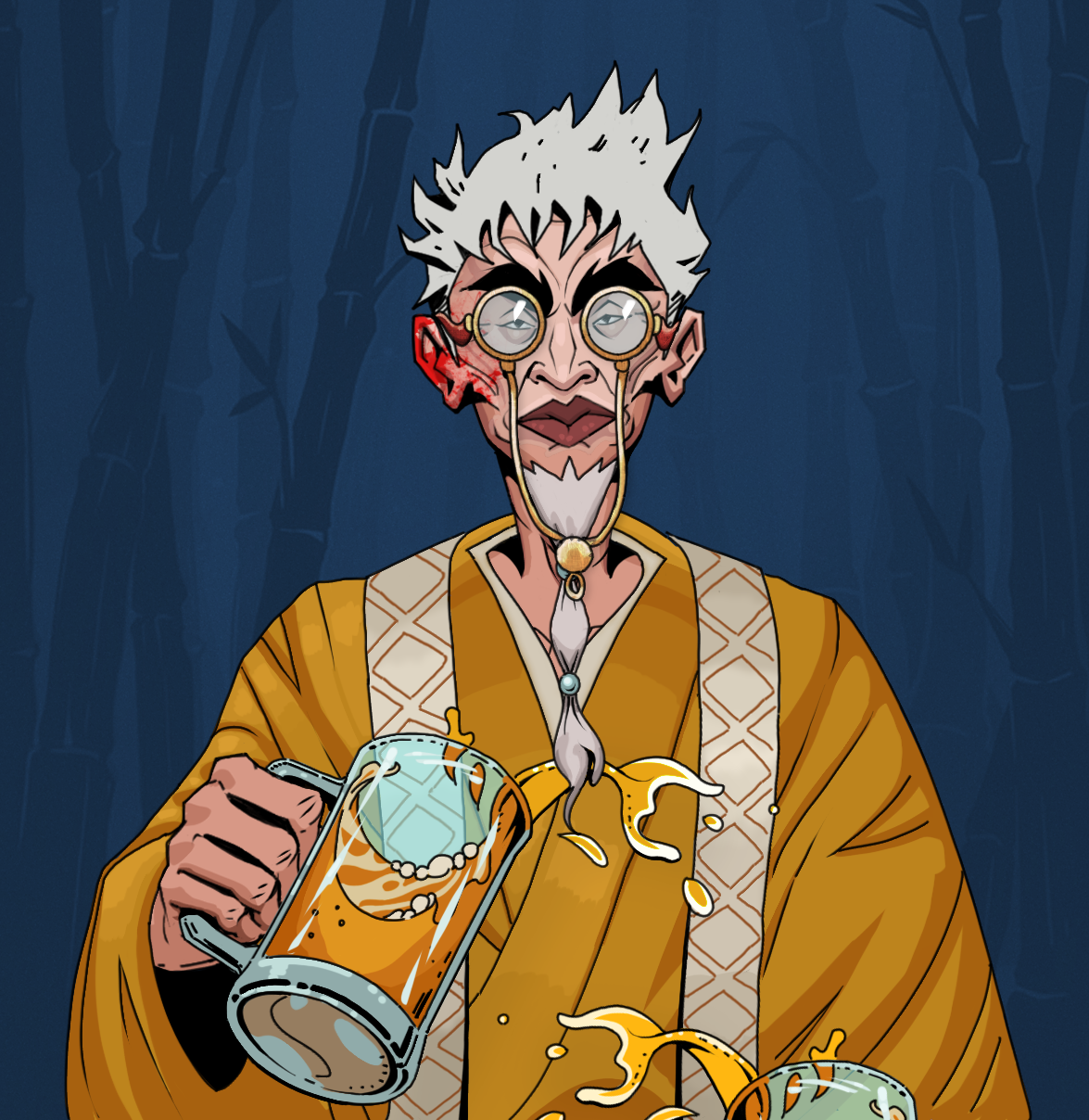 Yuji The Wise — Degen Dojo fighter