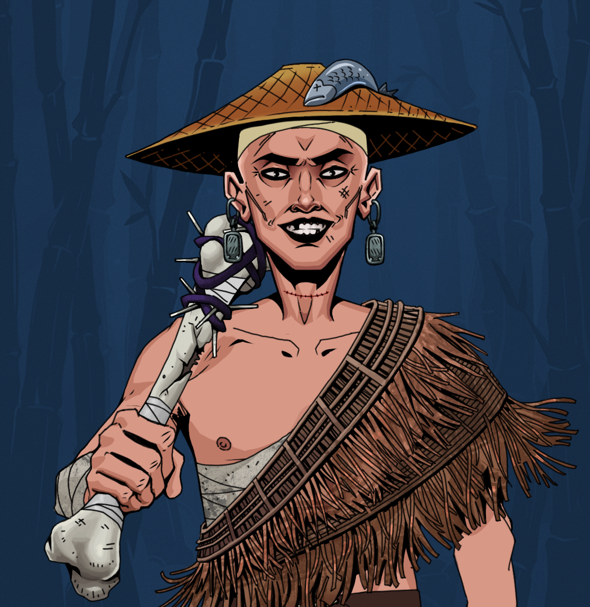 Junichiro Reborn — Degen Dojo fighter
