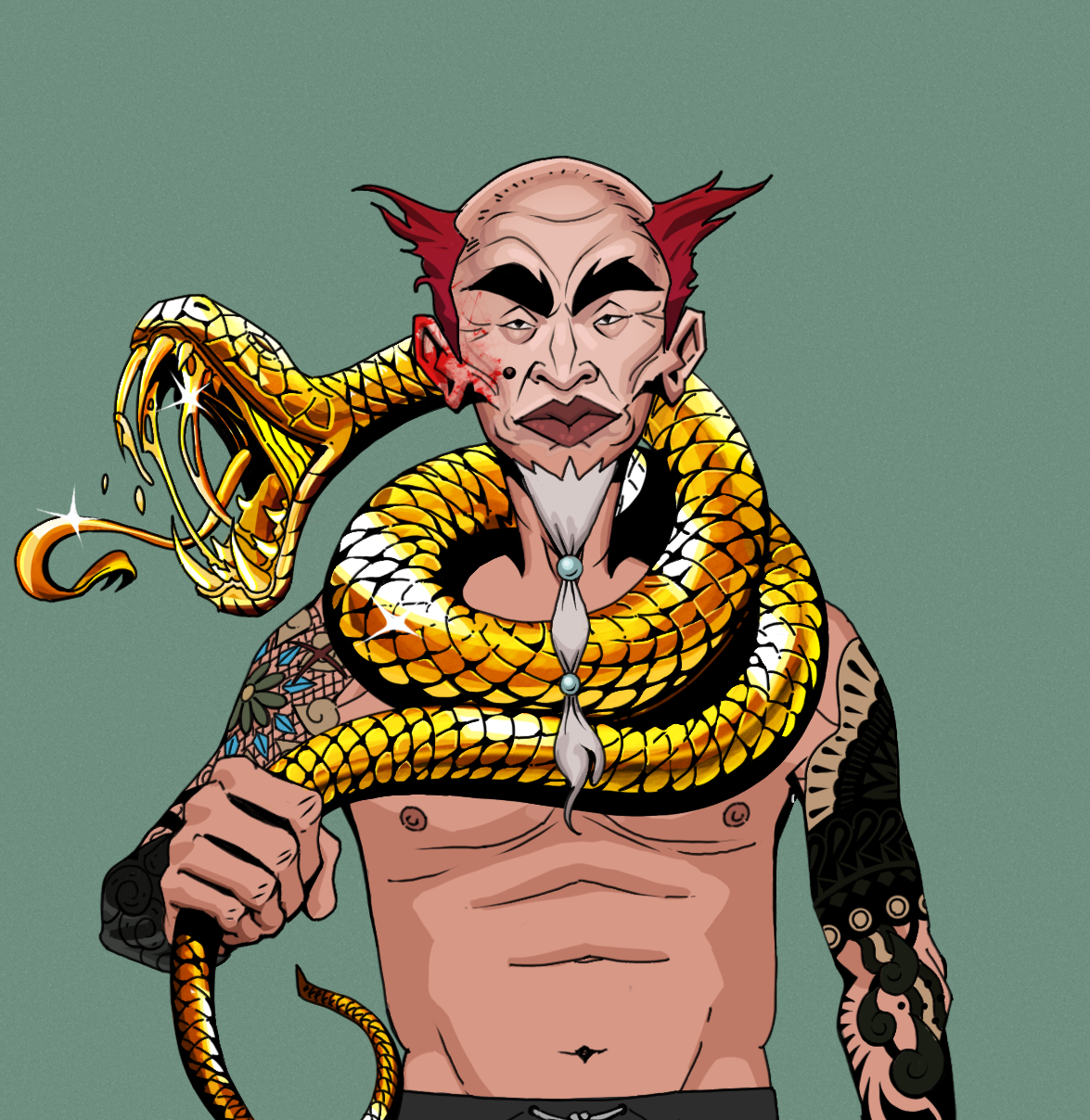 Yuji The Wise — Degen Dojo fighter