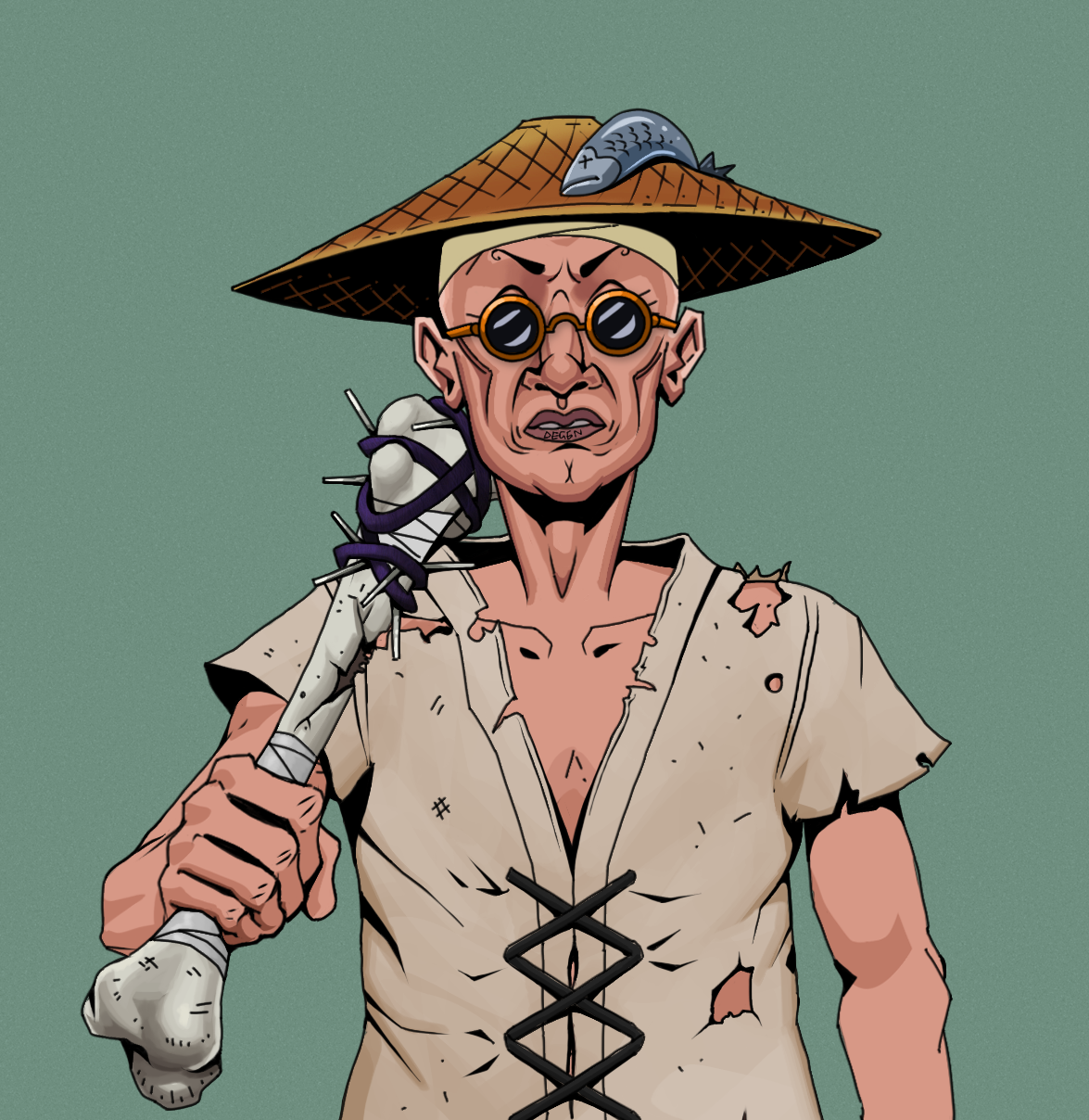 Goro — Degen Dojo fighter