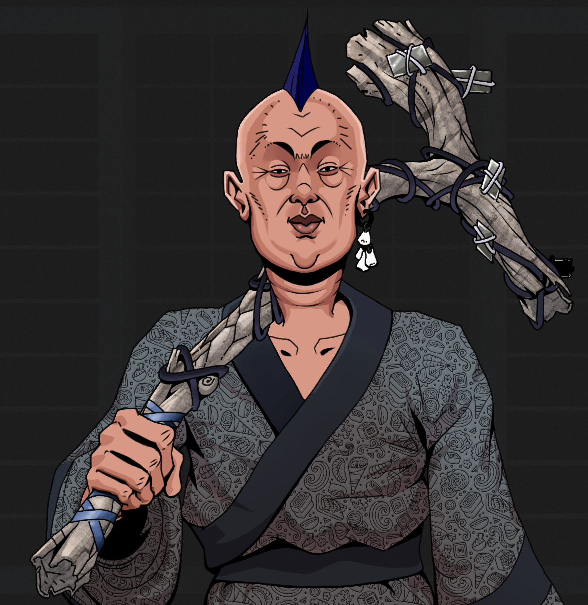Fat Bob — Degen Dojo fighter