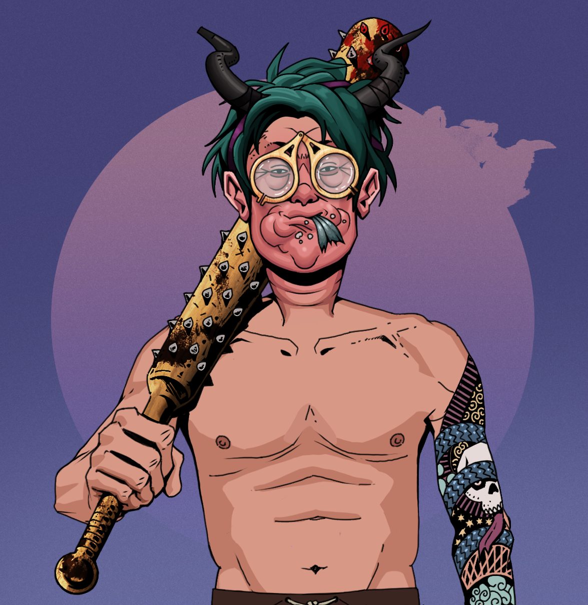 Fatty Bobsticks — Degen Dojo fighter