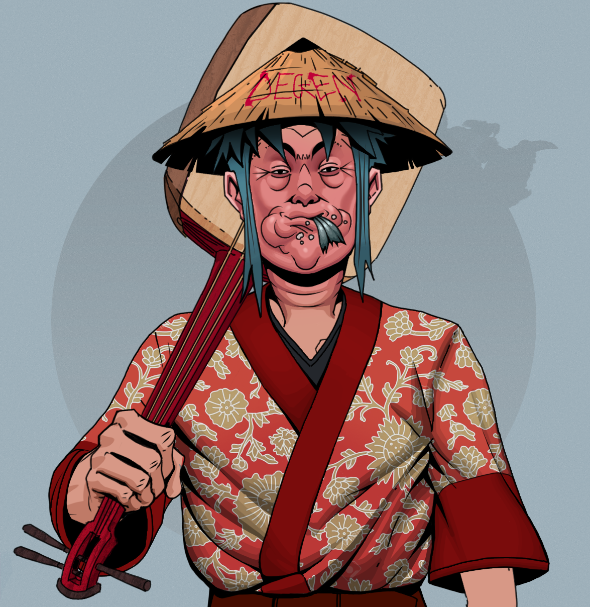 Fatty Bobsticks — Degen Dojo fighter