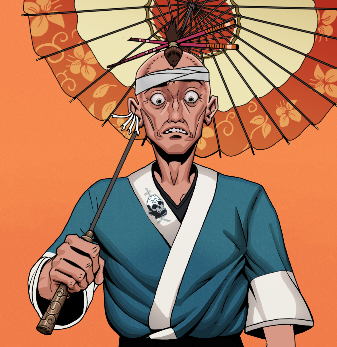 Shitless Botan — Degen Dojo fighter