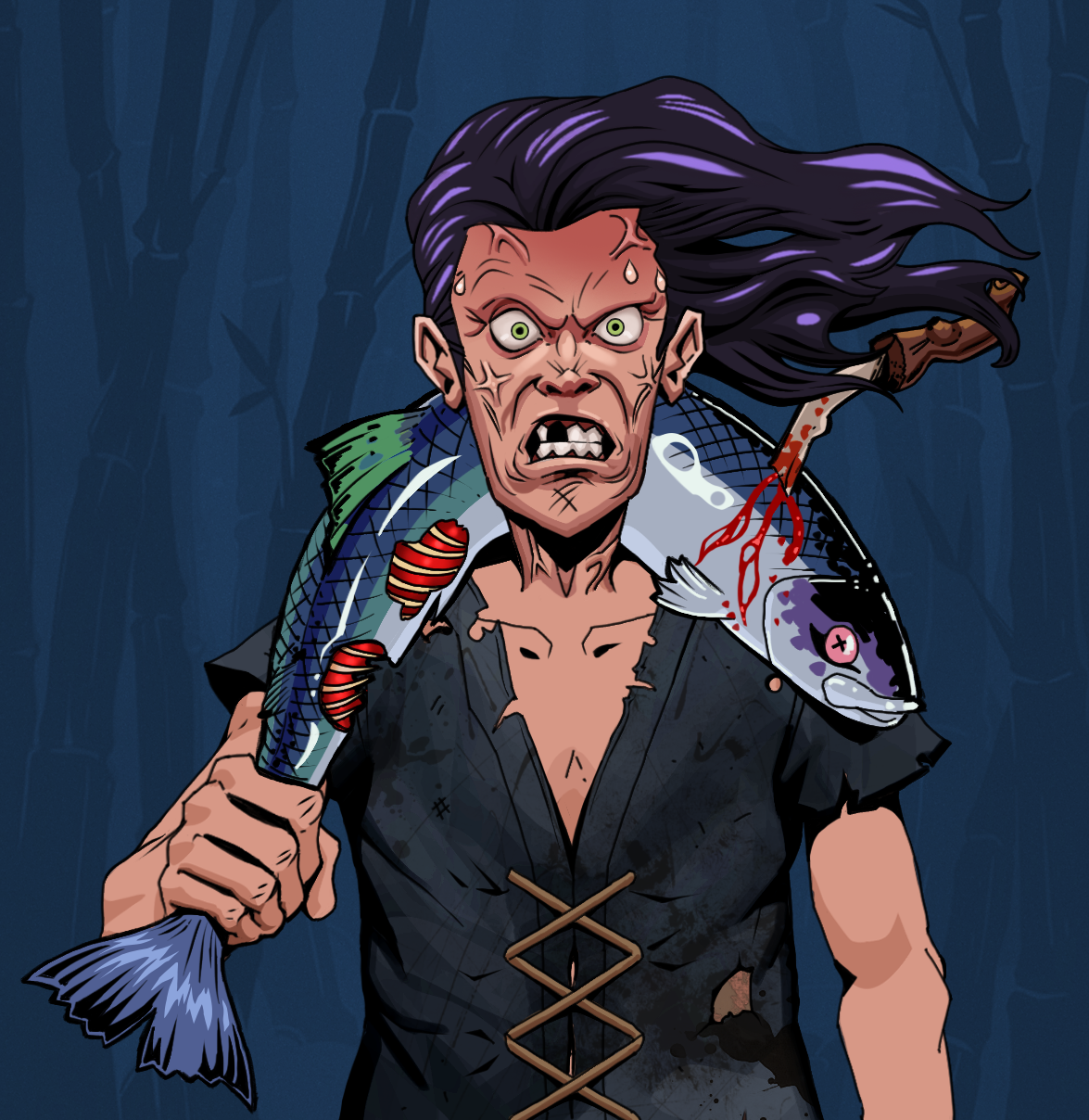 Angry Ikari — Degen Dojo fighter