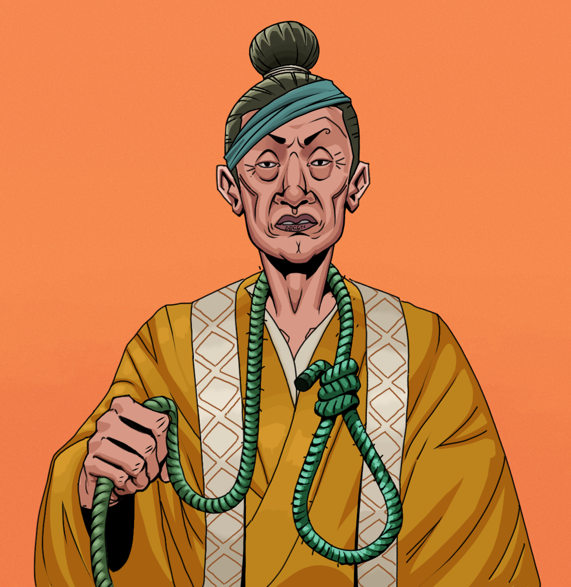 Goro — Degen Dojo fighter