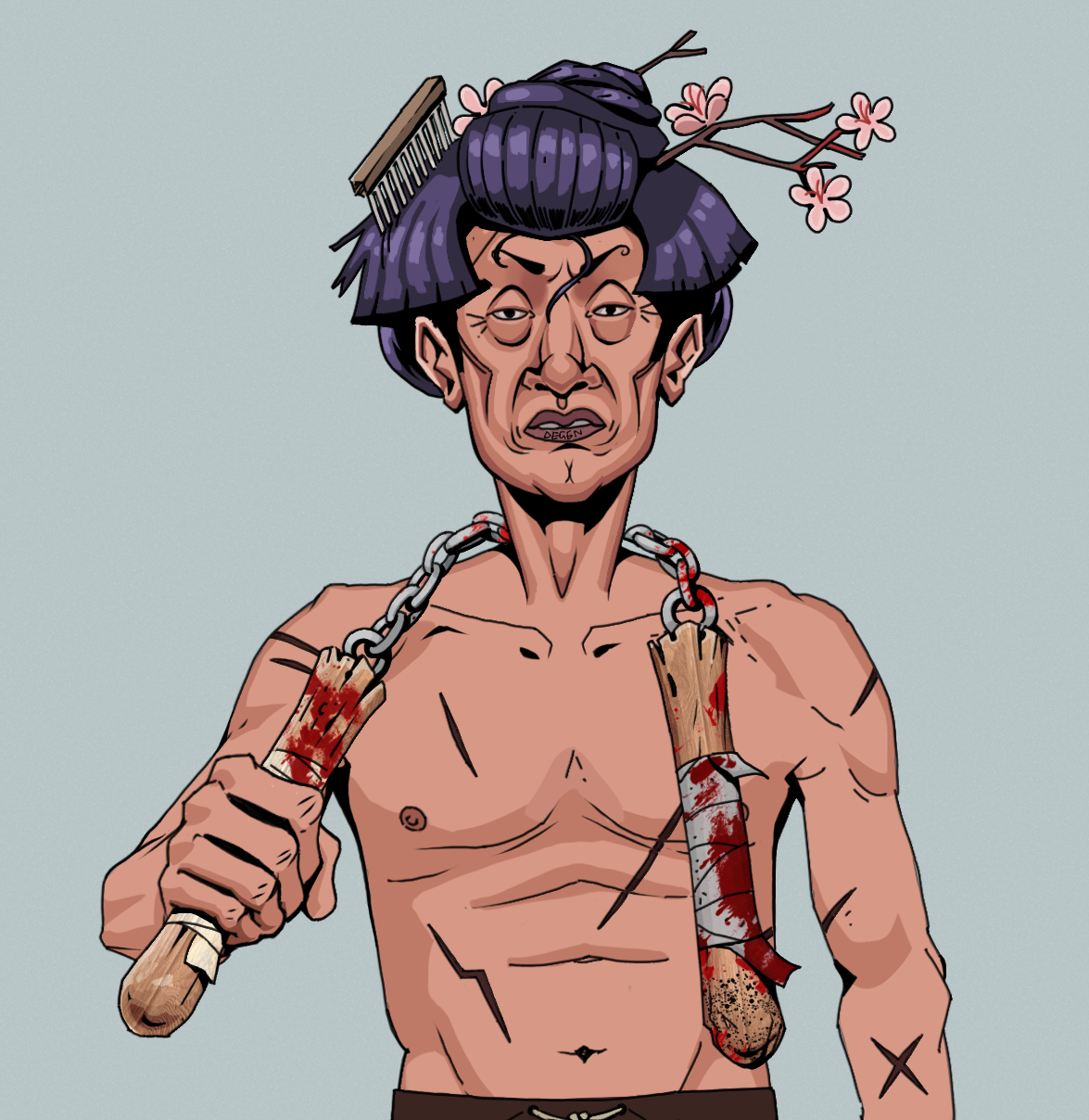 Goro — Degen Dojo fighter