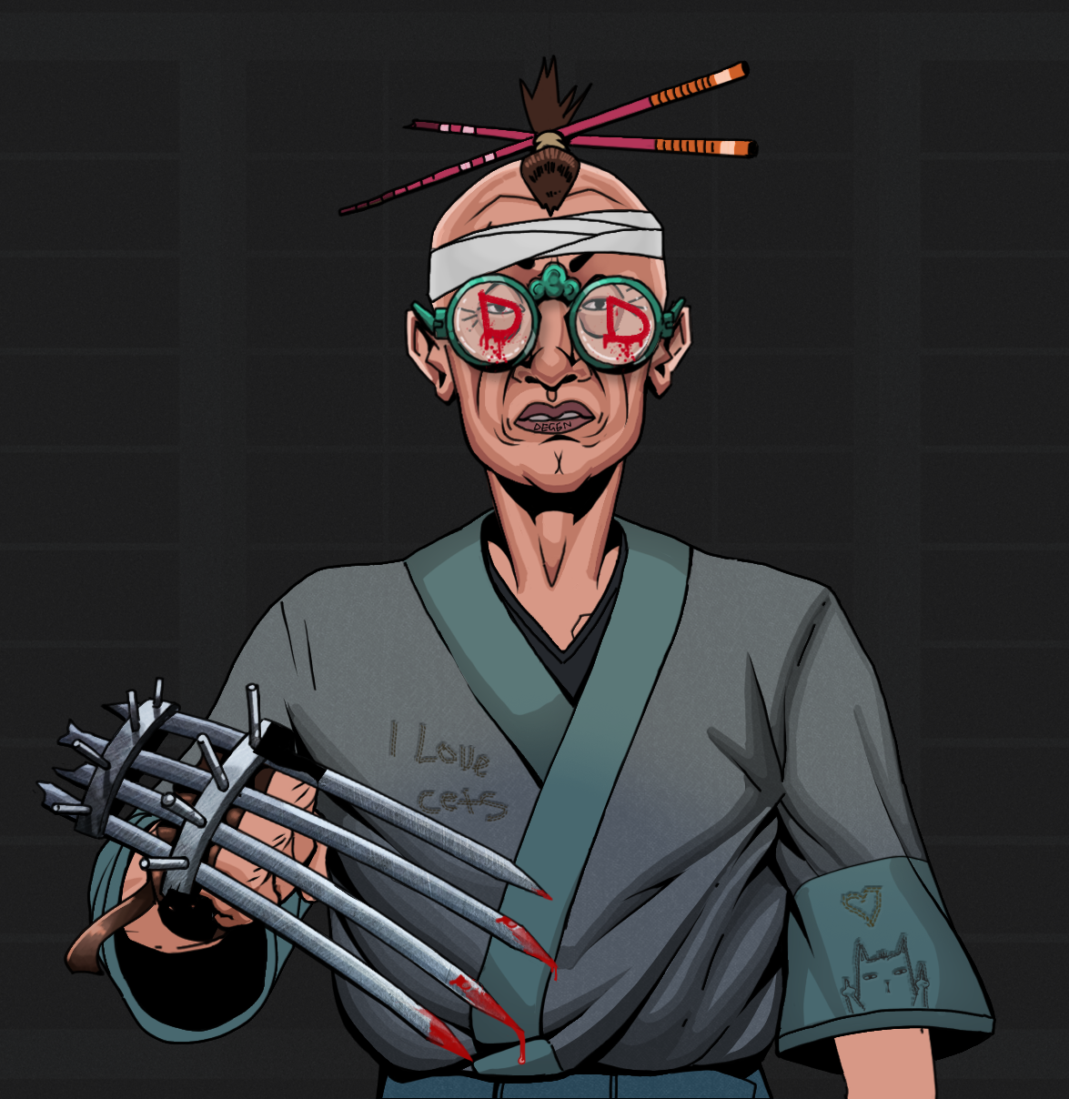 Goro — Degen Dojo fighter