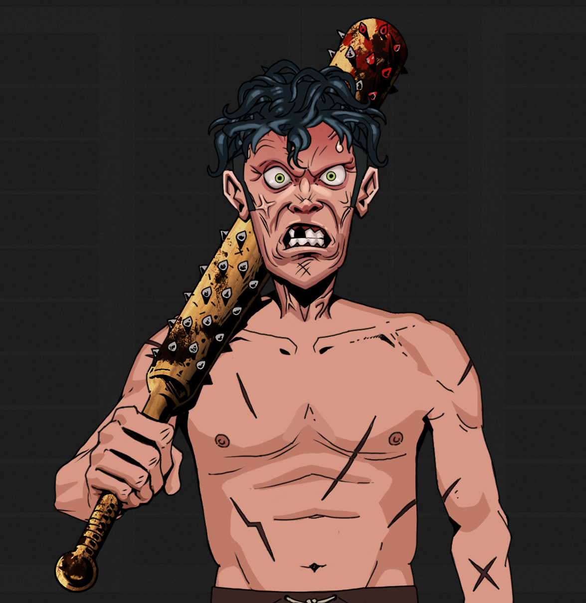 Angry Ikari — Degen Dojo fighter