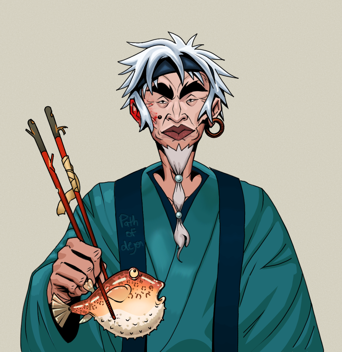 Yuji The Wise — Degen Dojo fighter
