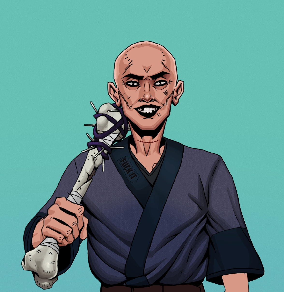 Junichiro Reborn — Degen Dojo fighter