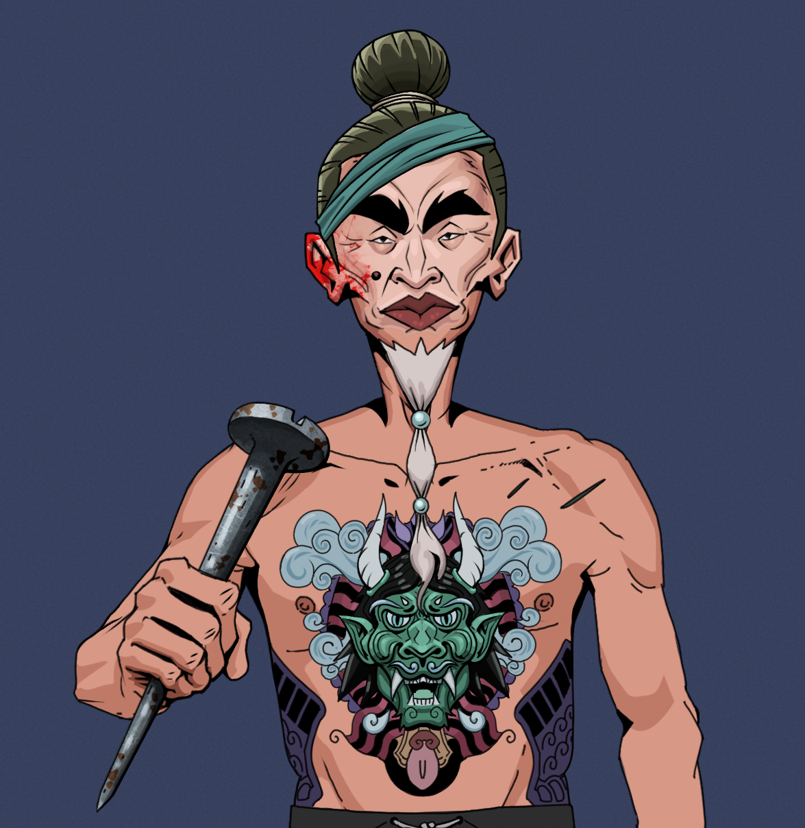 Yuji The Wise — Degen Dojo fighter