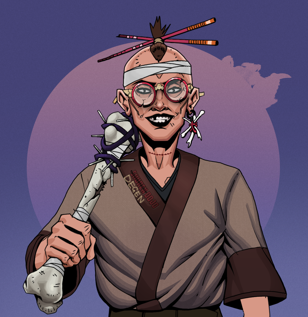 Junichiro Reborn — Degen Dojo fighter