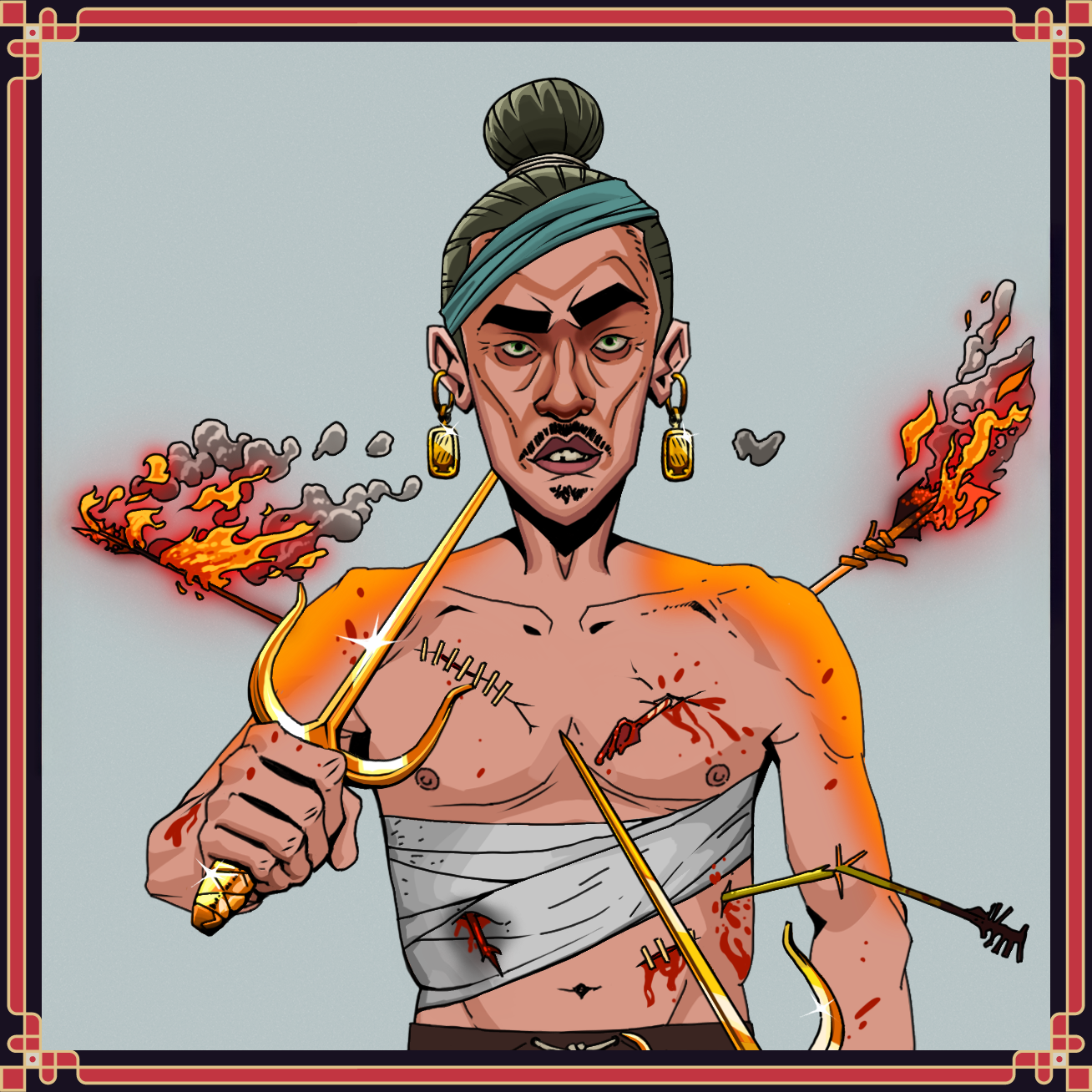 Crimson Quick Tickle — Degen Dojo Special Move
