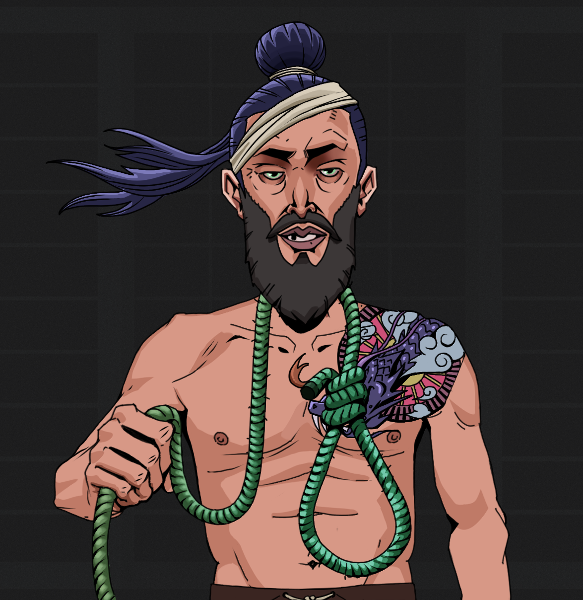 Serious Oleg — Degen Dojo fighter