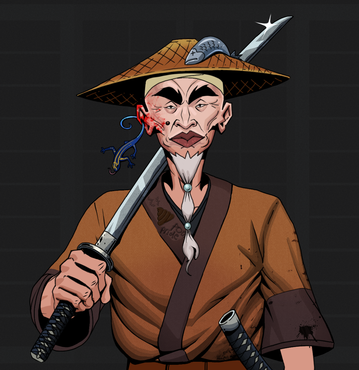 Yuji The Wise — Degen Dojo fighter