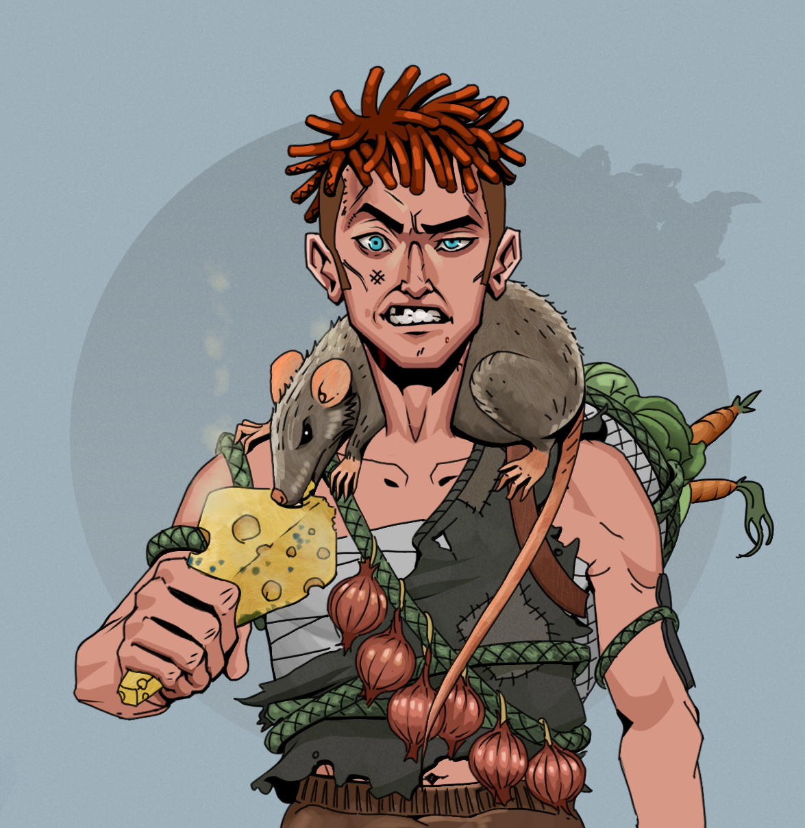 Akuma — Degen Dojo fighter