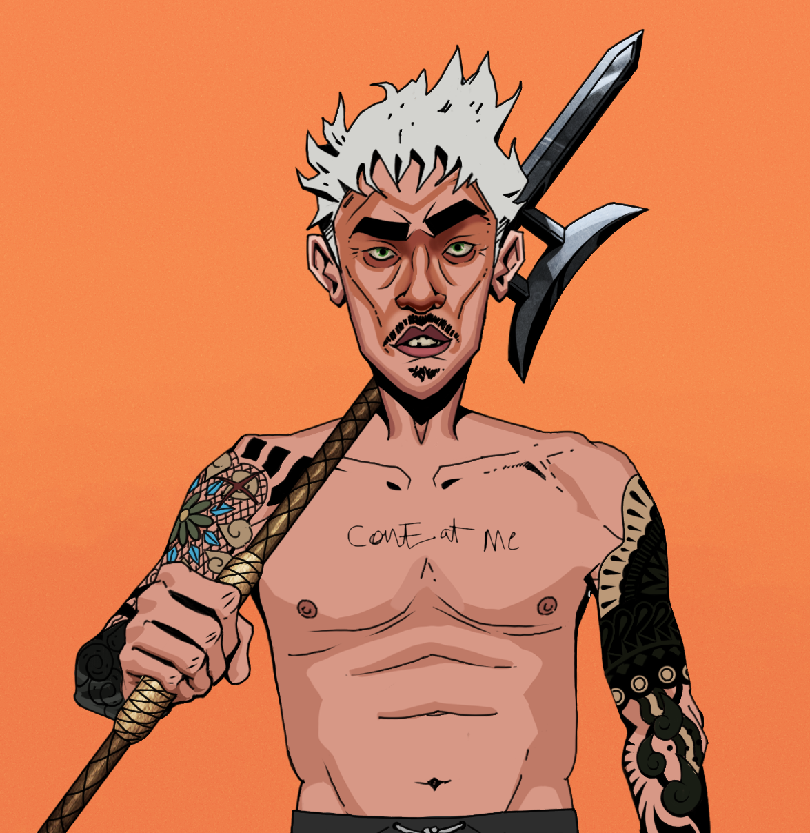 Gloomy Masumi — Degen Dojo fighter