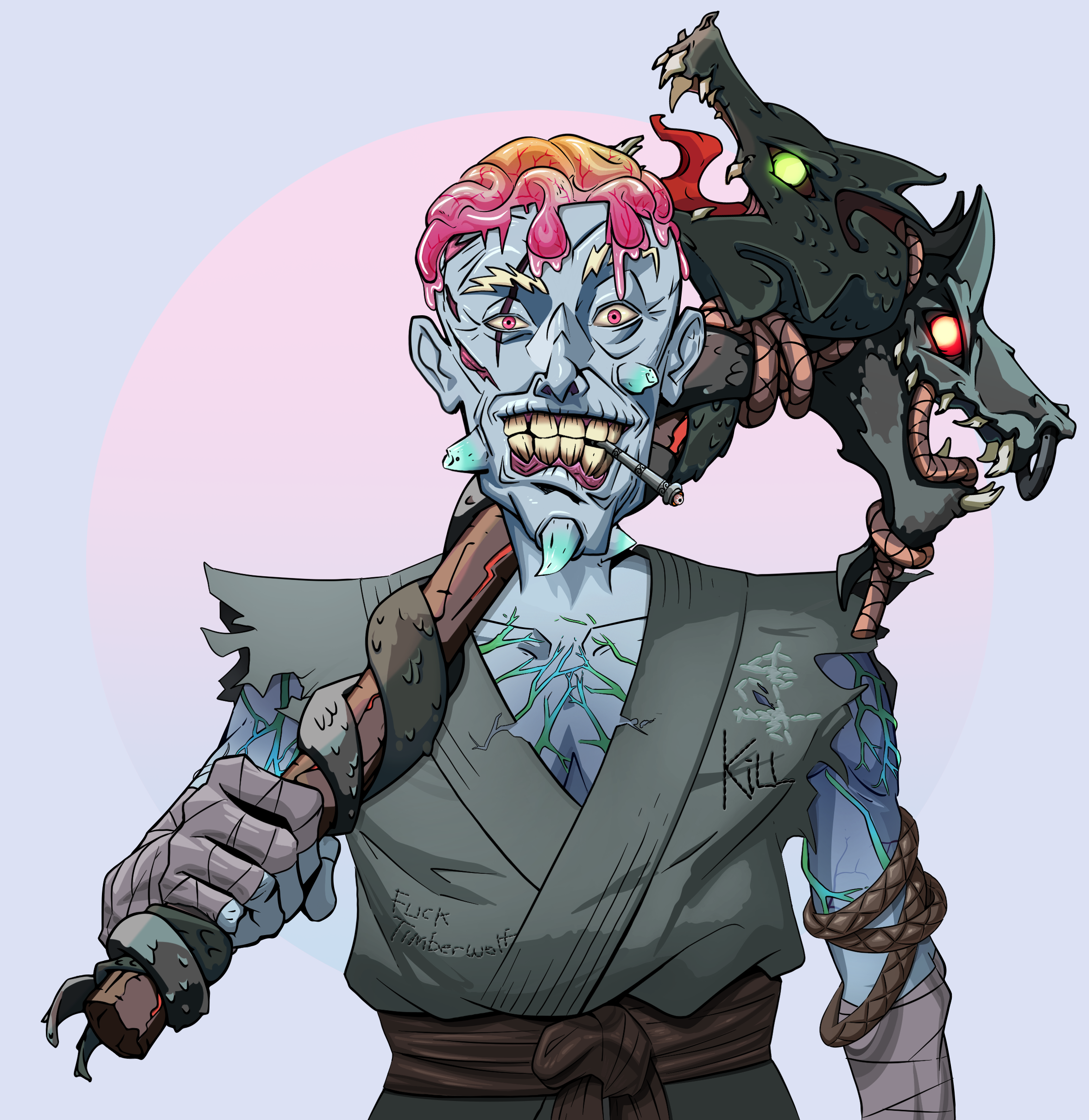 One-Eyed Itsuki — Degen Dojo fighter