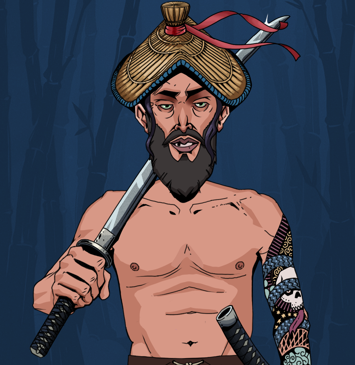 Serious Oleg — Degen Dojo fighter