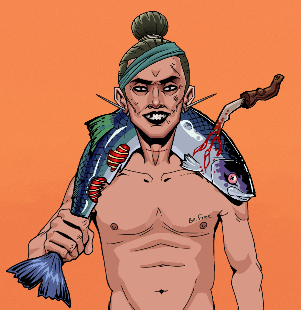 Junichiro Reborn — Degen Dojo fighter