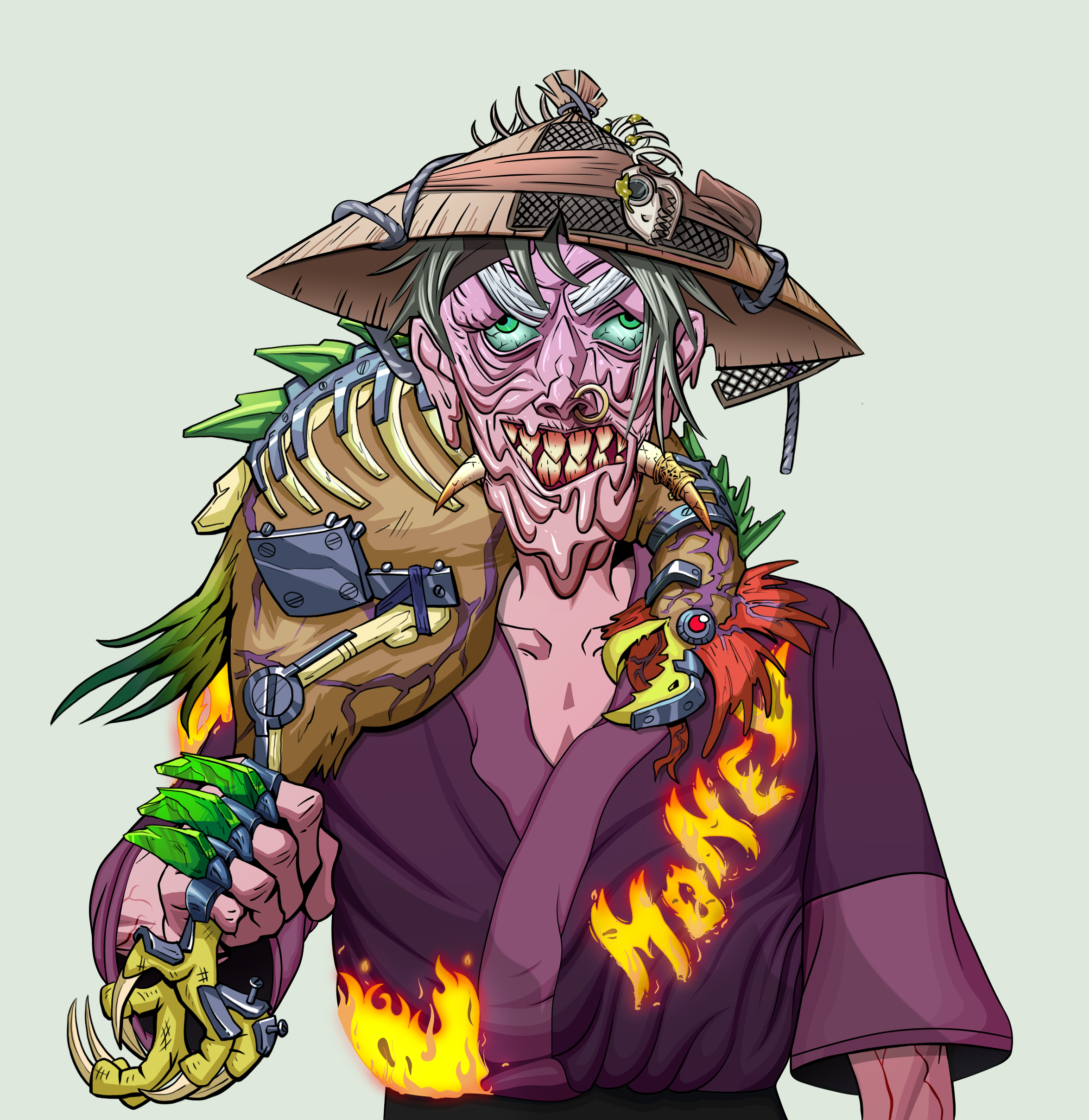 Assassin Fuzen — Degen Dojo fighter