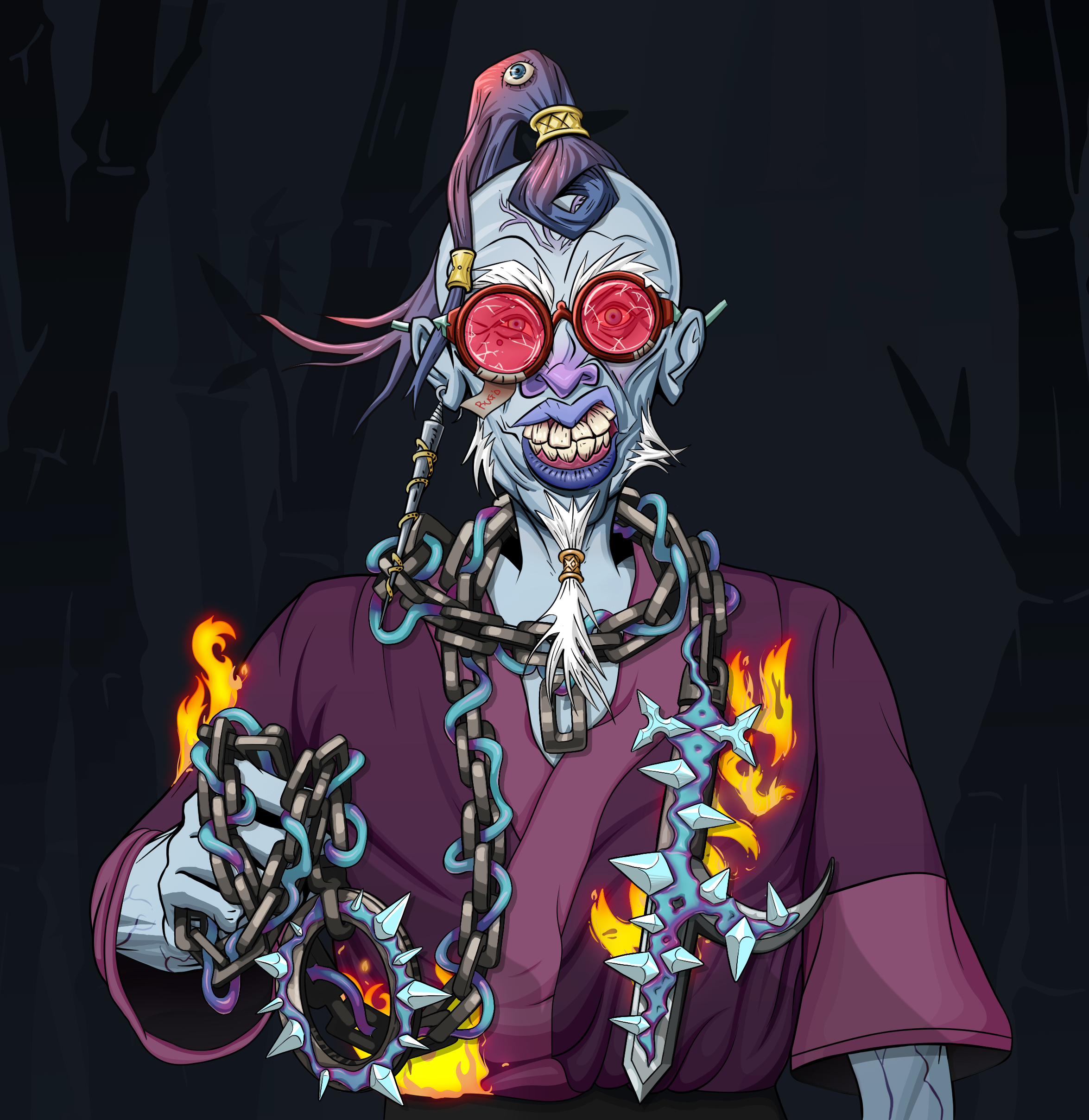 Yuji The Wise — Degen Dojo fighter