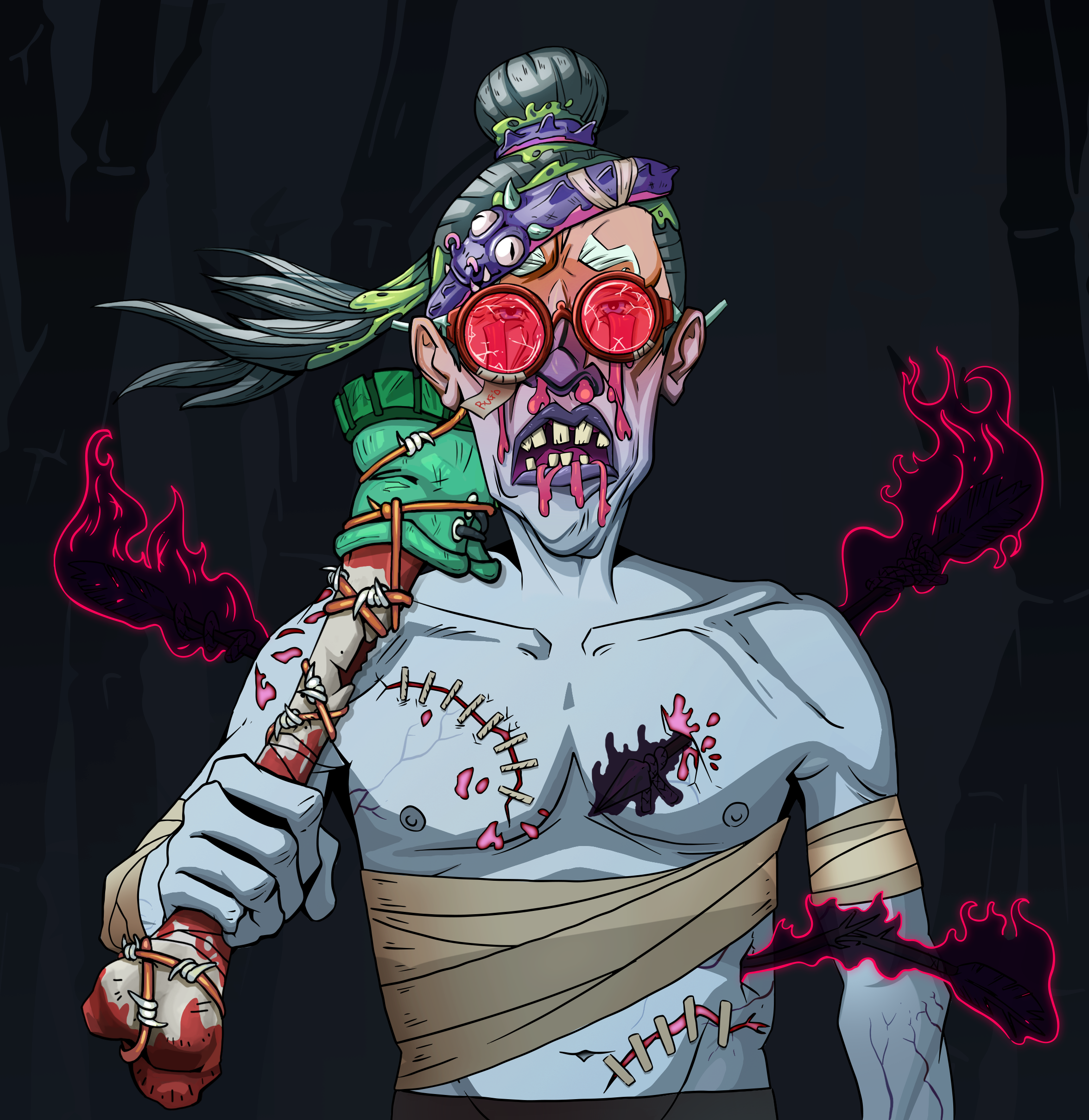 Teary Goro — Degen Dojo fighter