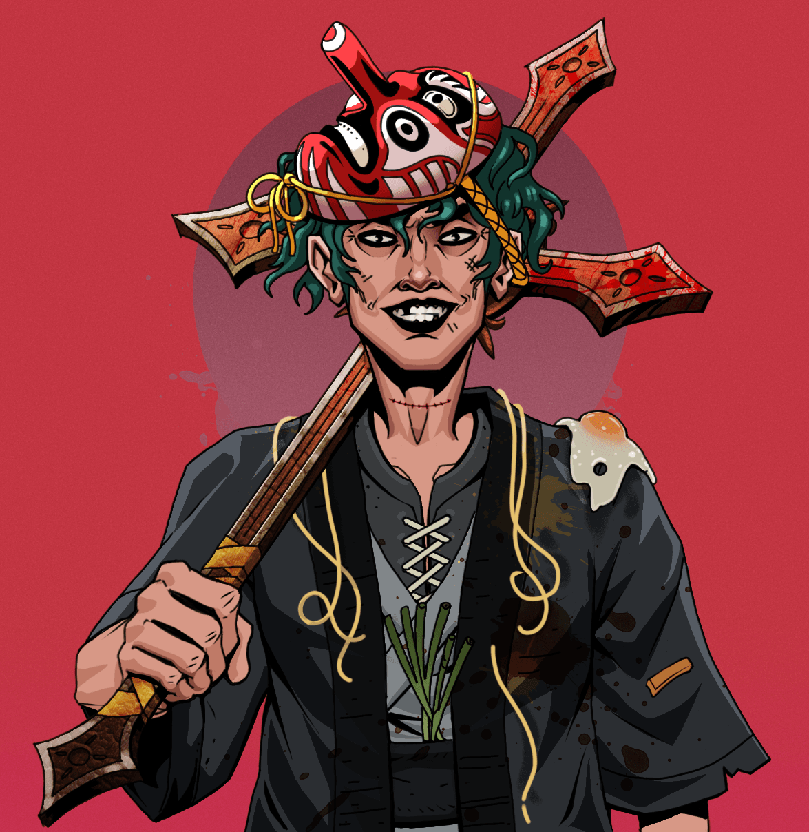 Junichiro Reborn — Degen Dojo fighter
