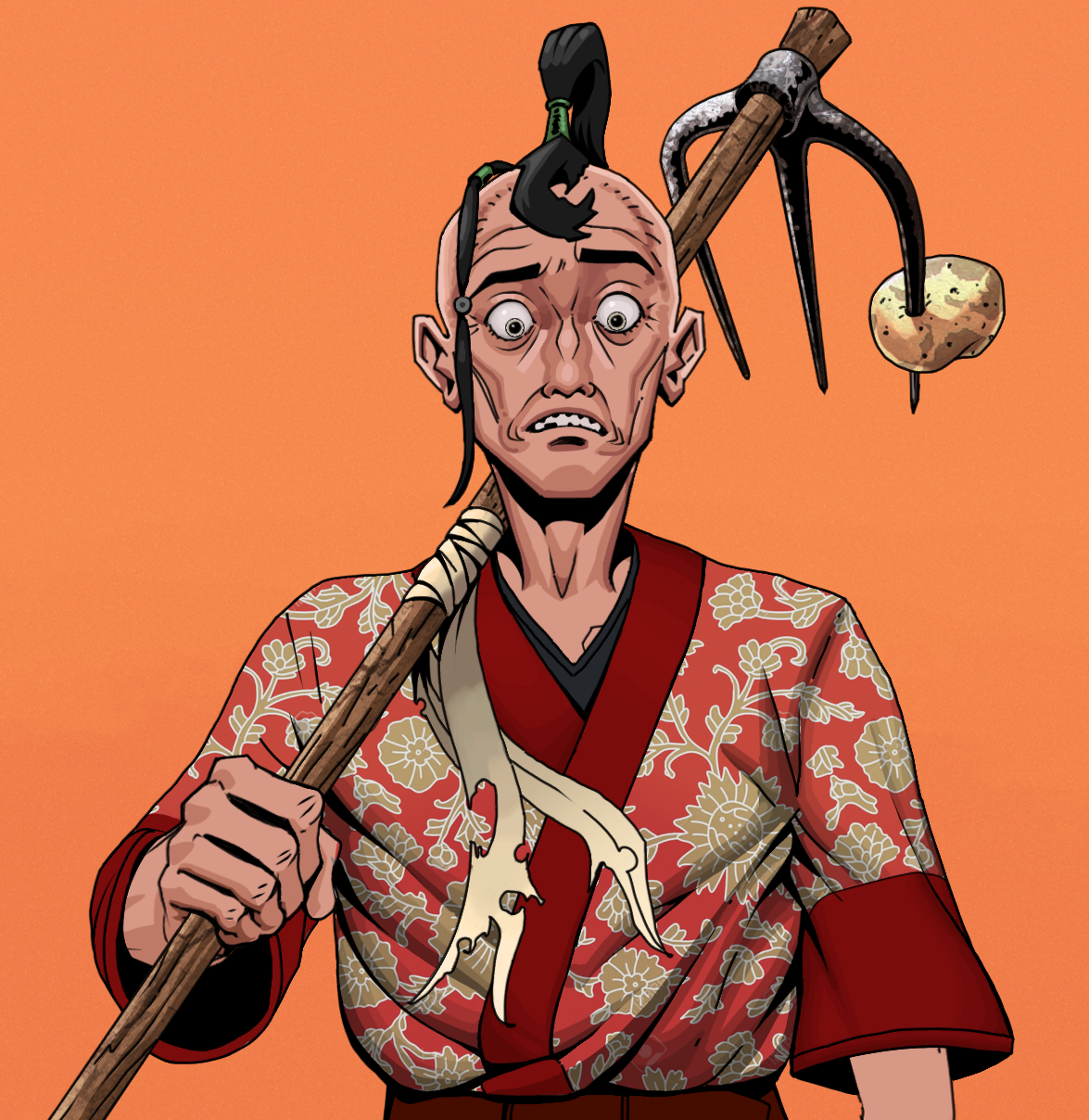 Shitless Botan — Degen Dojo fighter