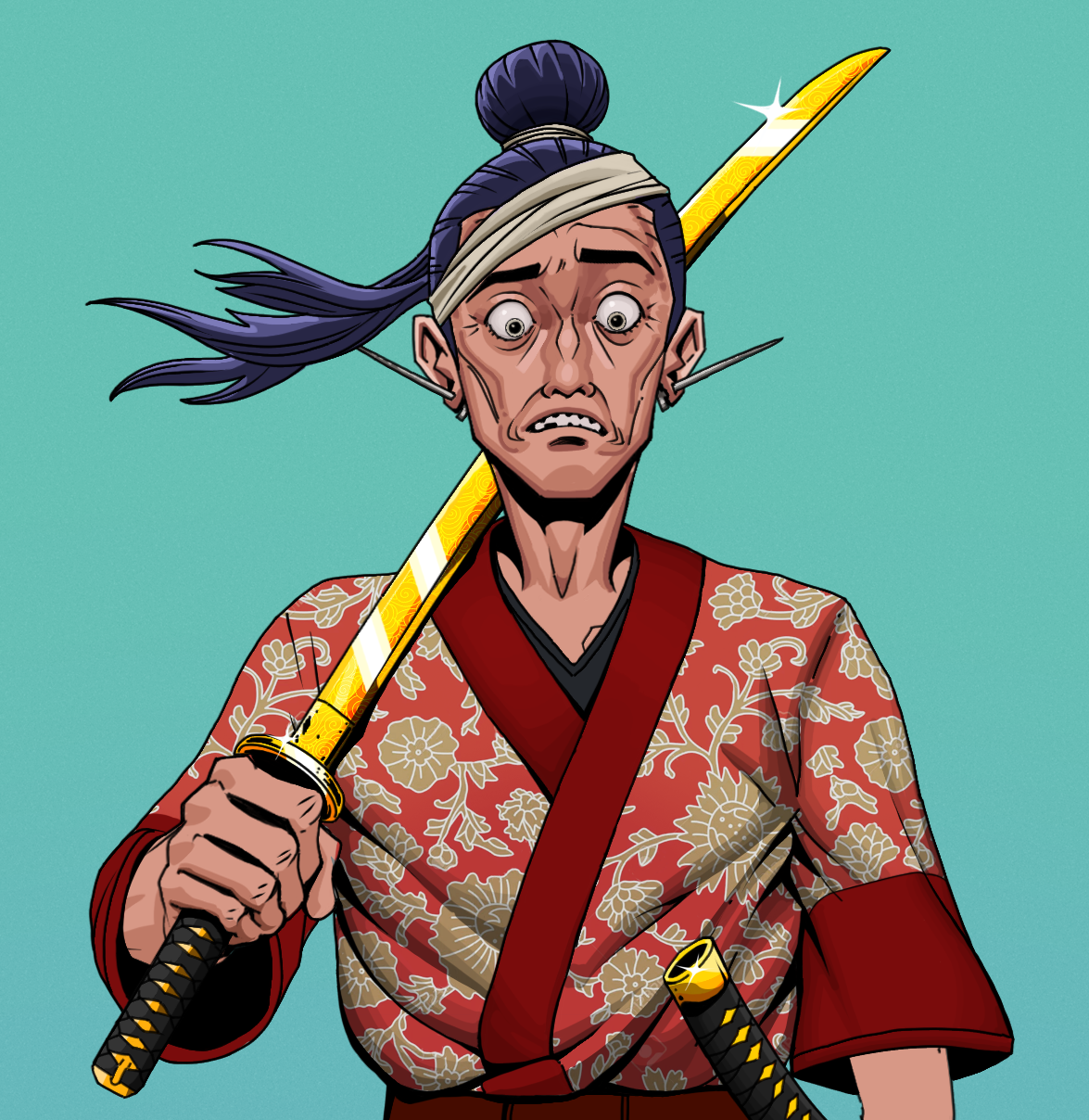 Shitless Botan — Degen Dojo fighter