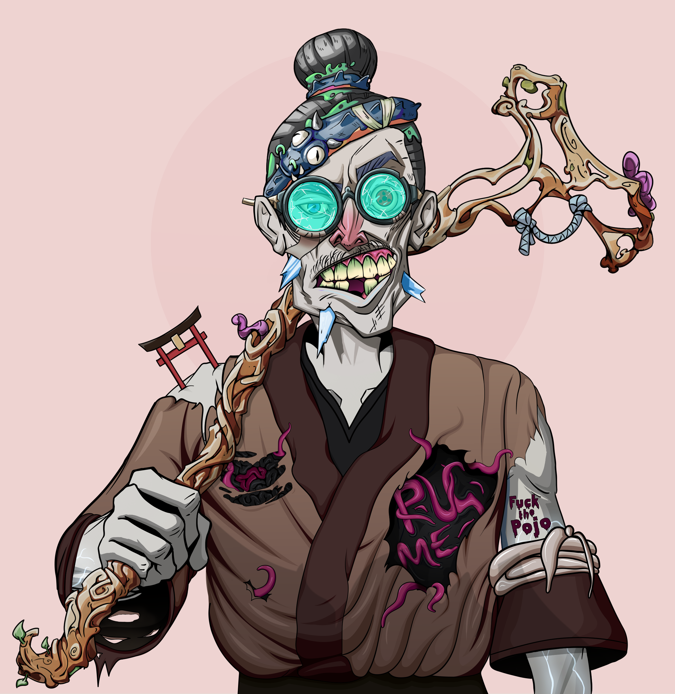 Akuma — Degen Dojo fighter