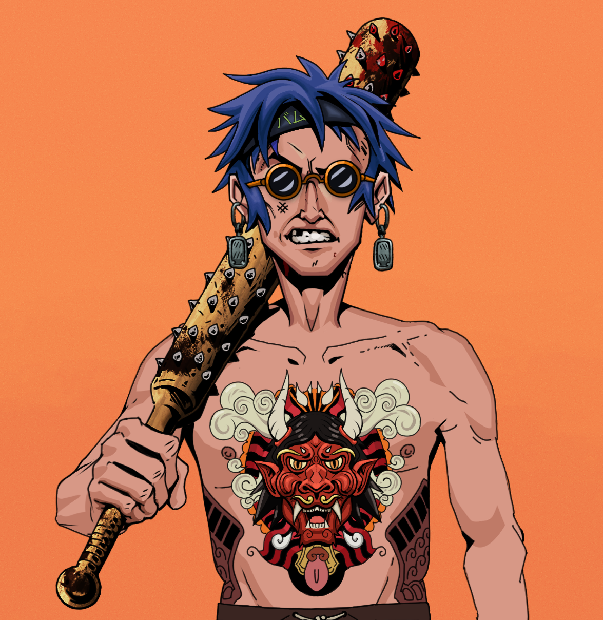 Akuma — Degen Dojo fighter