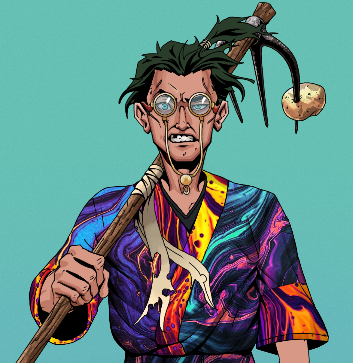 Akuma — Degen Dojo fighter
