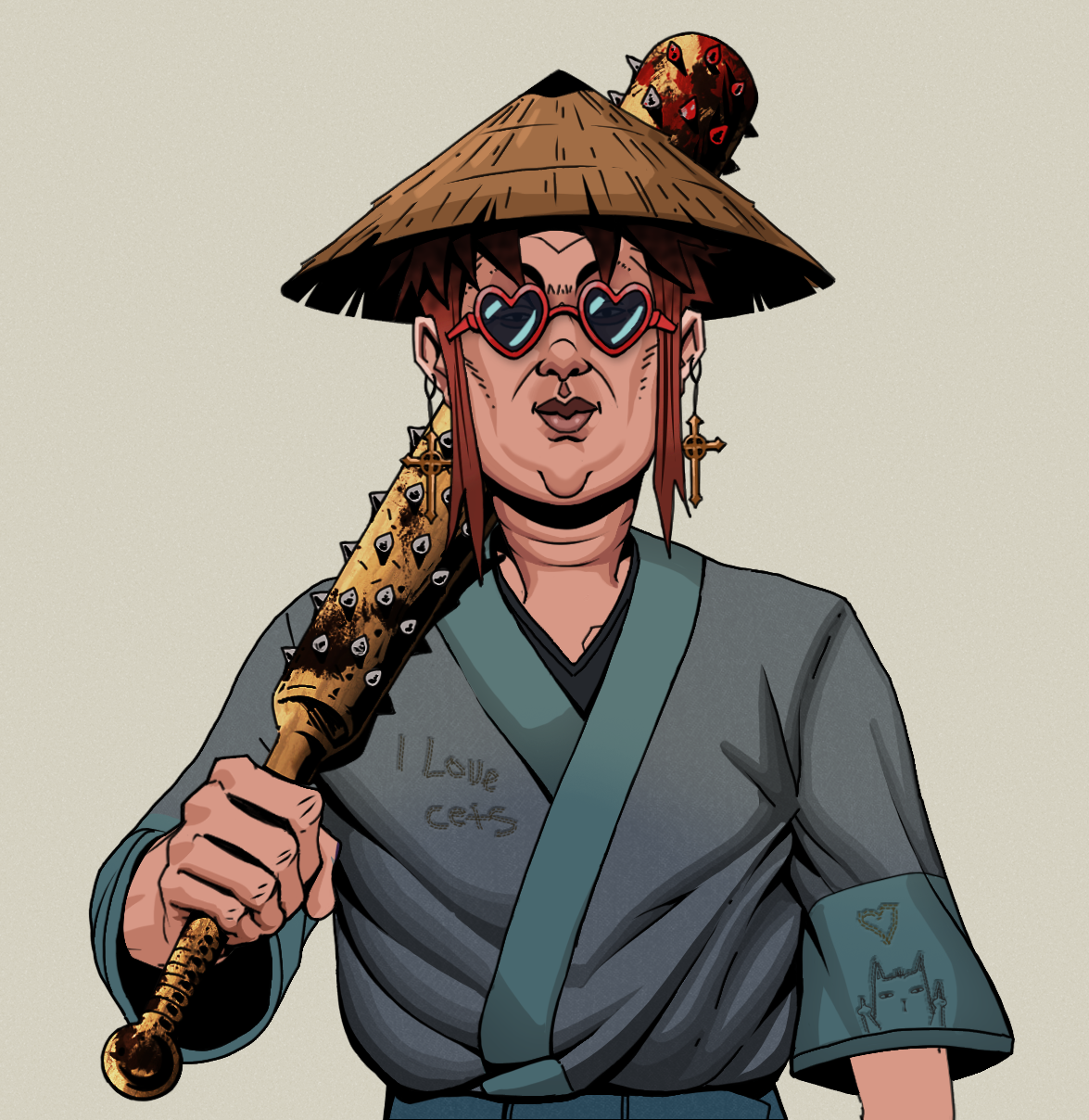 Fat Bob — Degen Dojo fighter