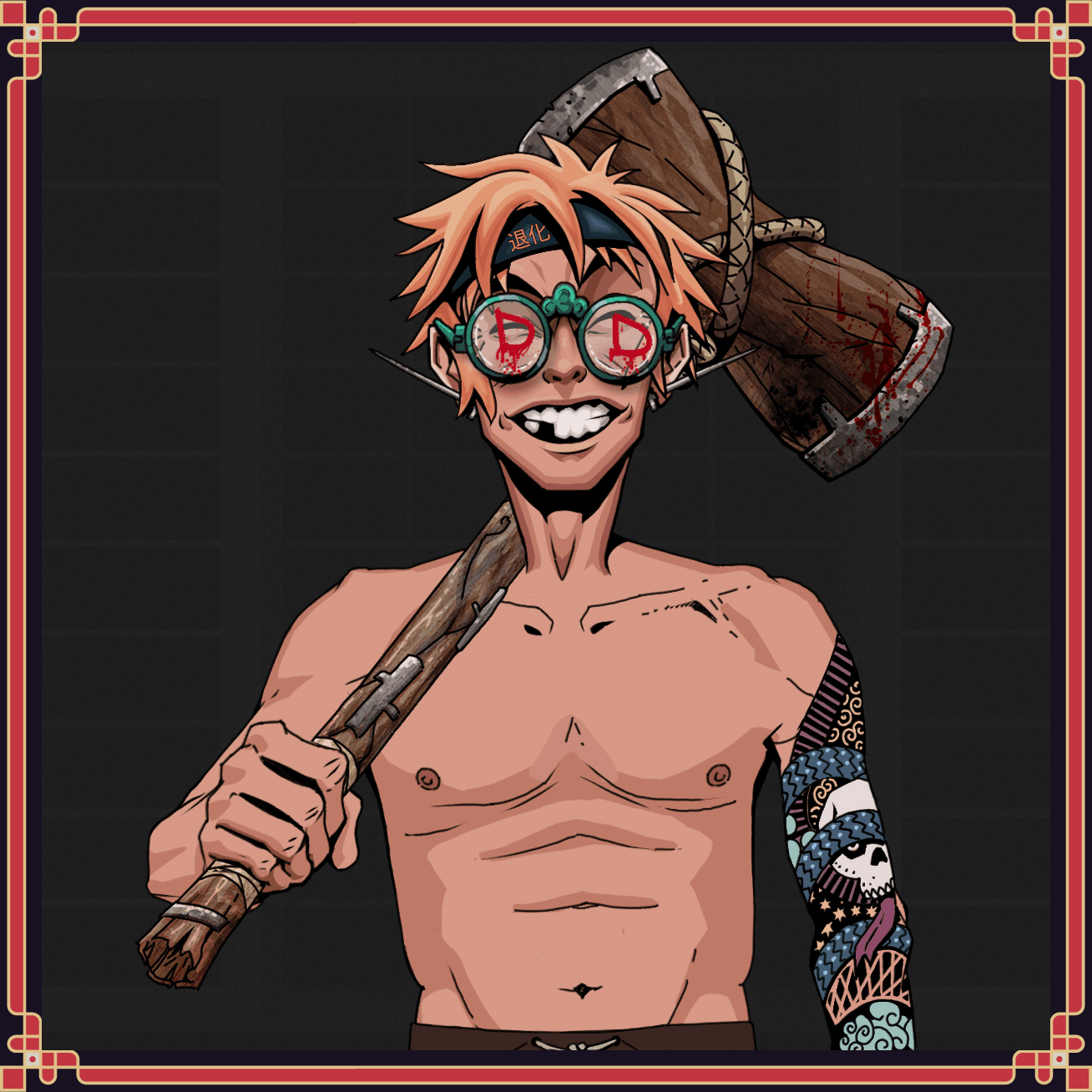 Vengeful Dojo Smack — Degen Dojo Special Move