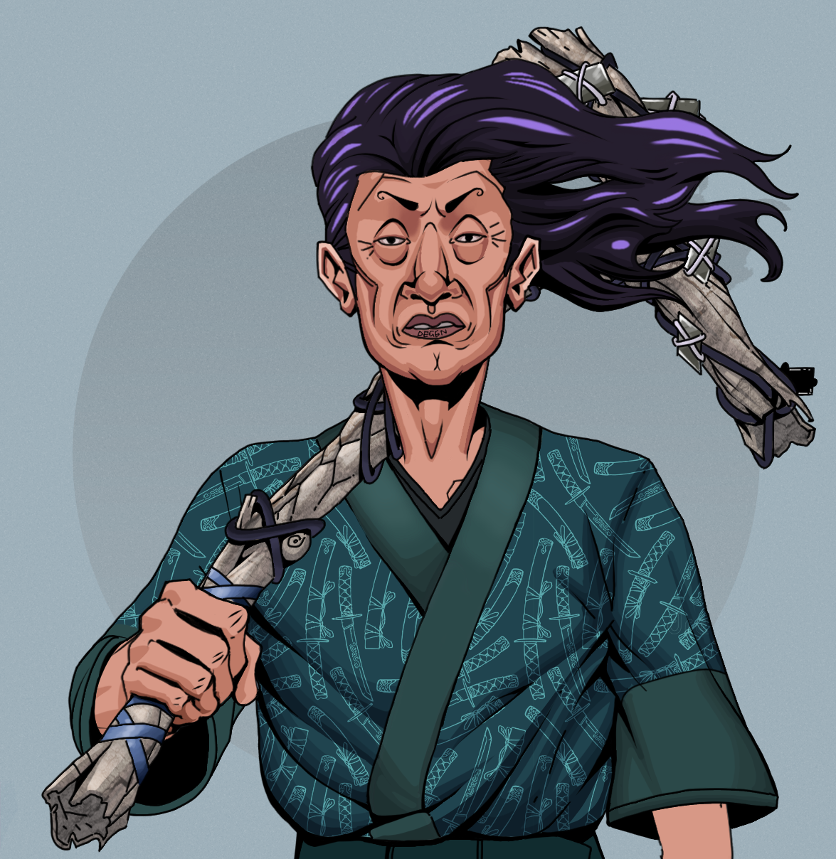 Goro — Degen Dojo fighter