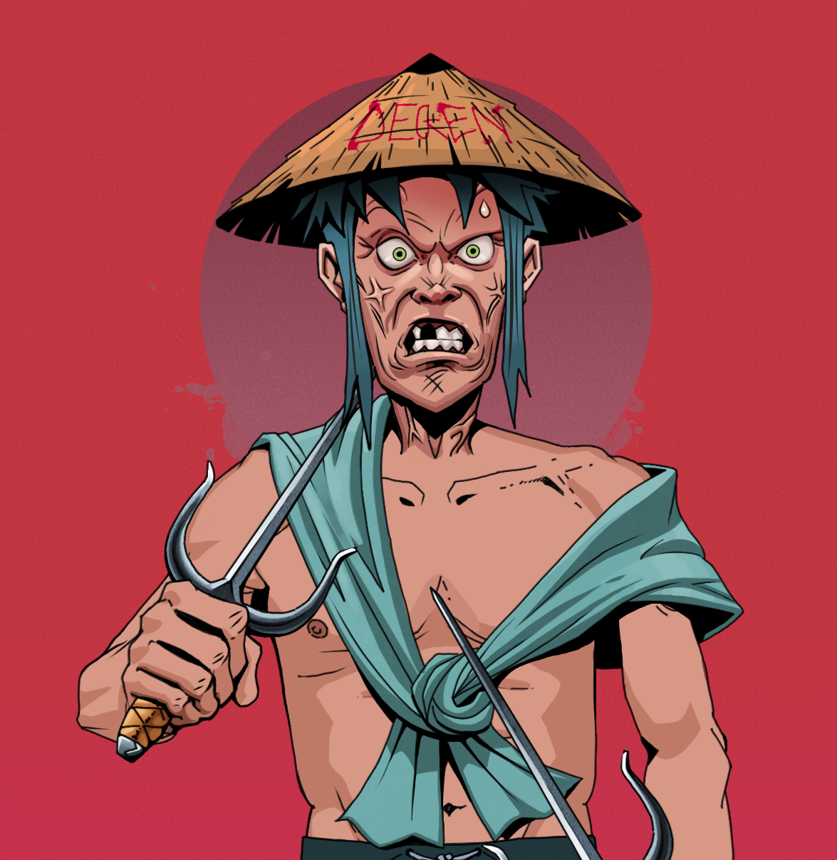Angry Ikari — Degen Dojo fighter