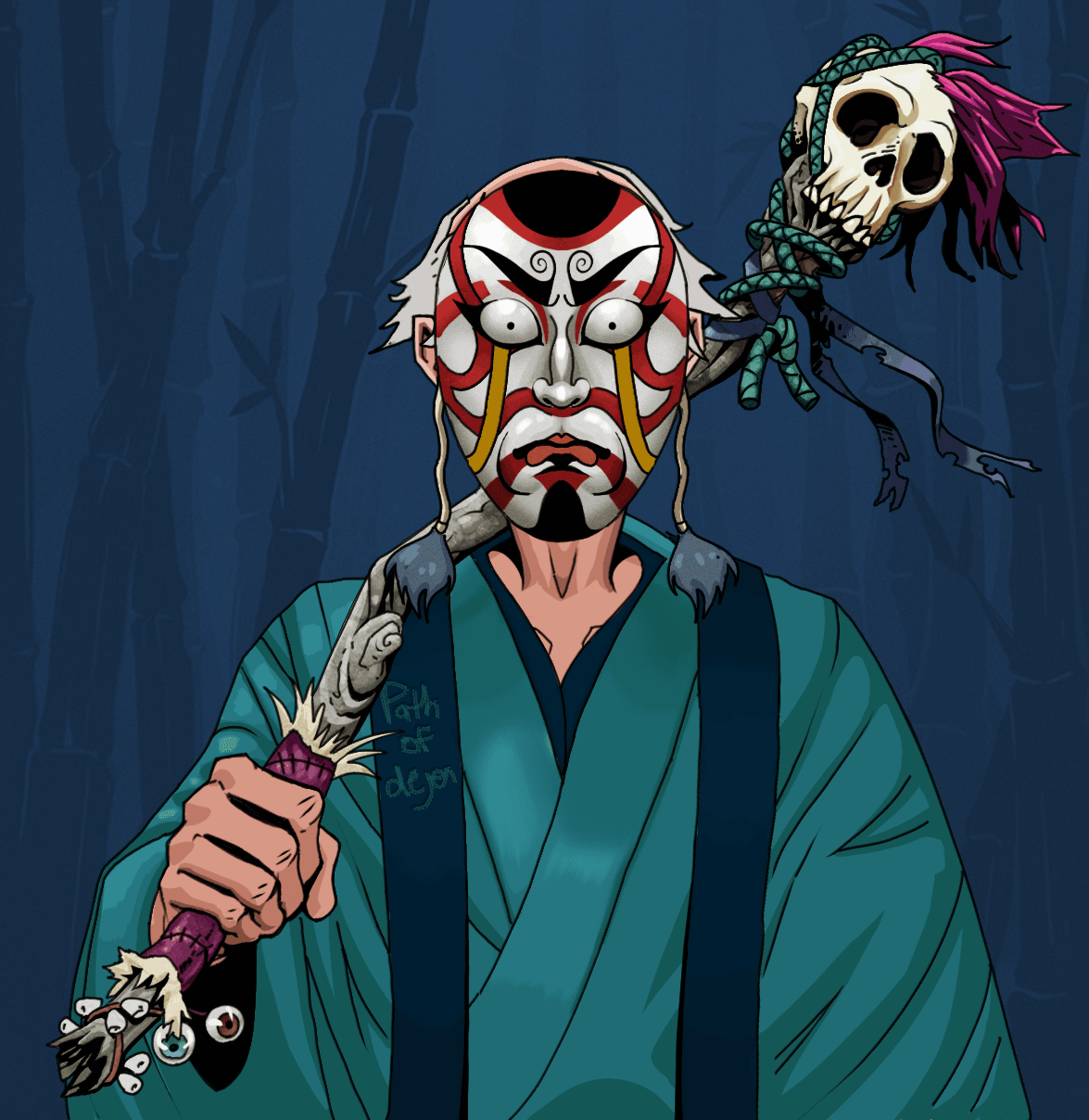 One-Eyed Itsuki — Degen Dojo fighter