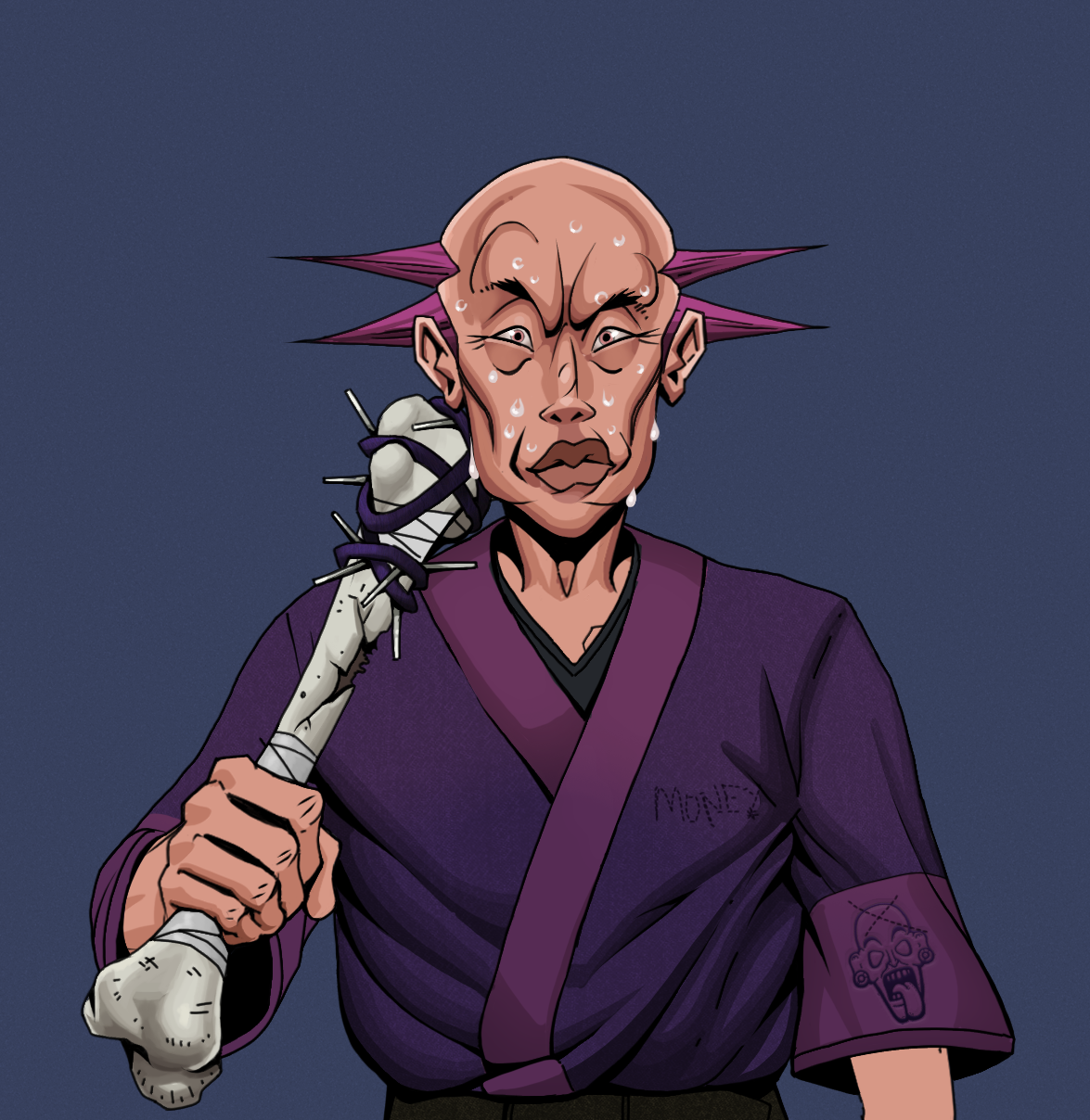 Stresshead Rin — Degen Dojo fighter
