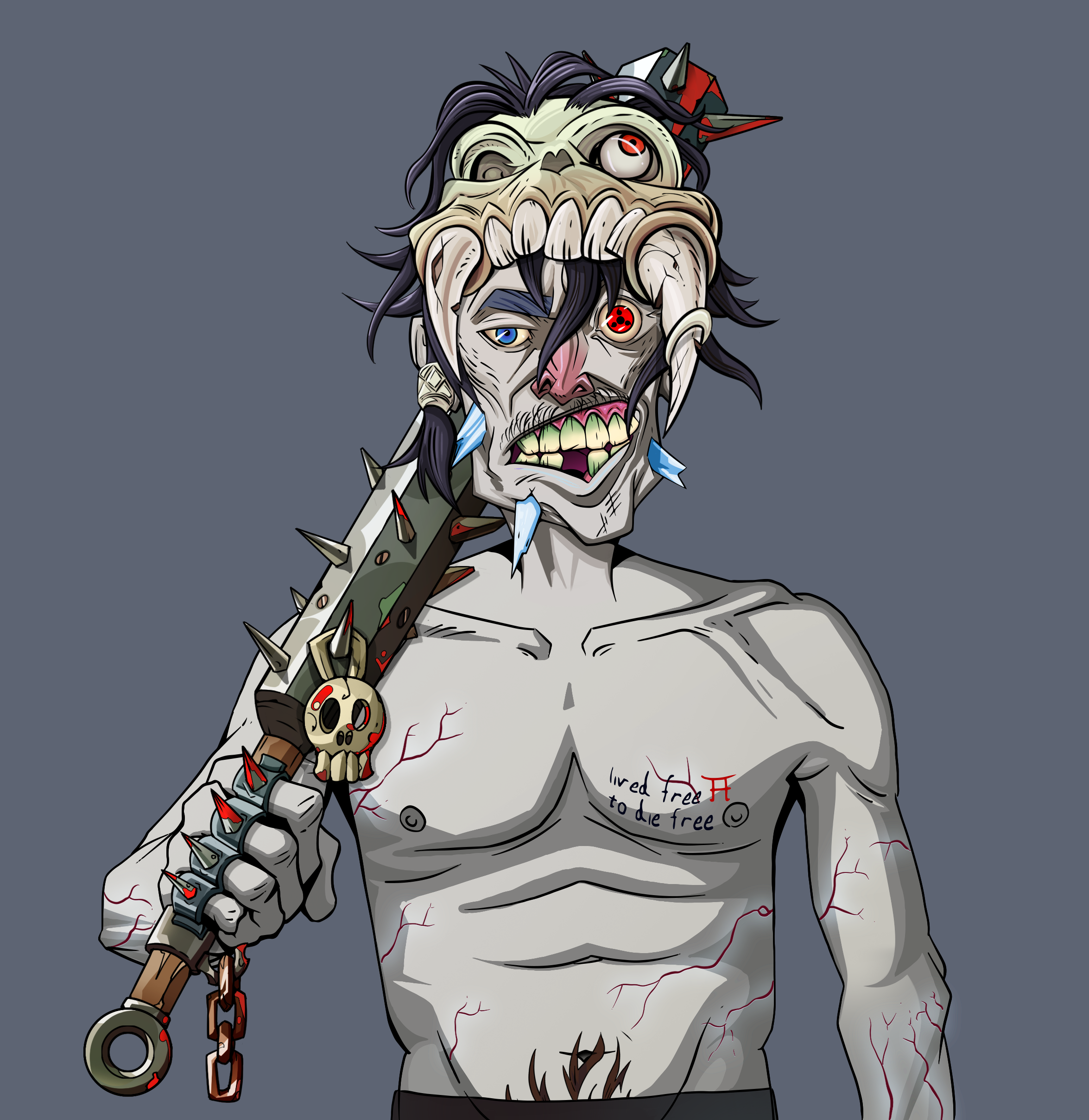 Akuma — Degen Dojo fighter