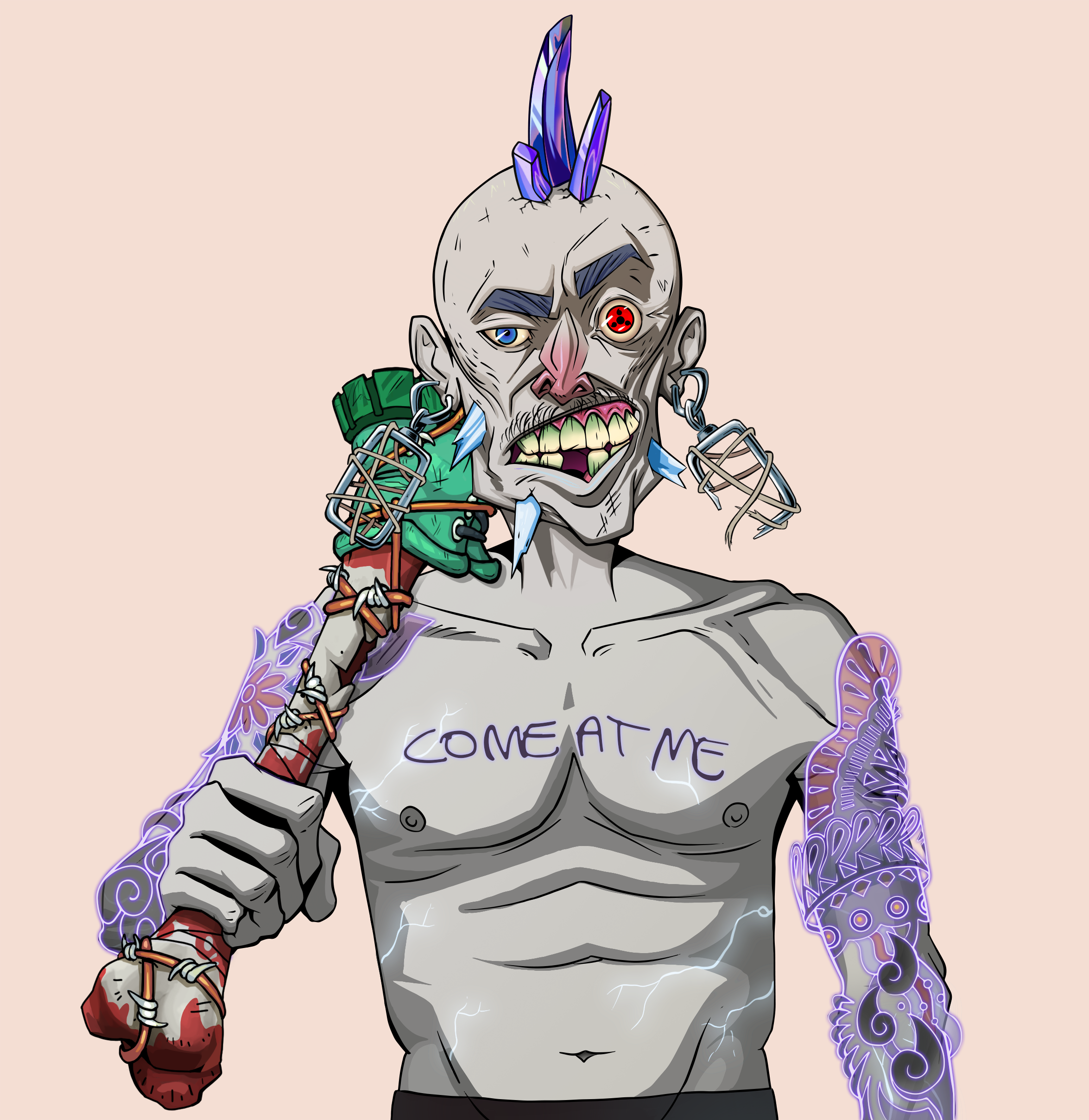 Akuma — Degen Dojo fighter