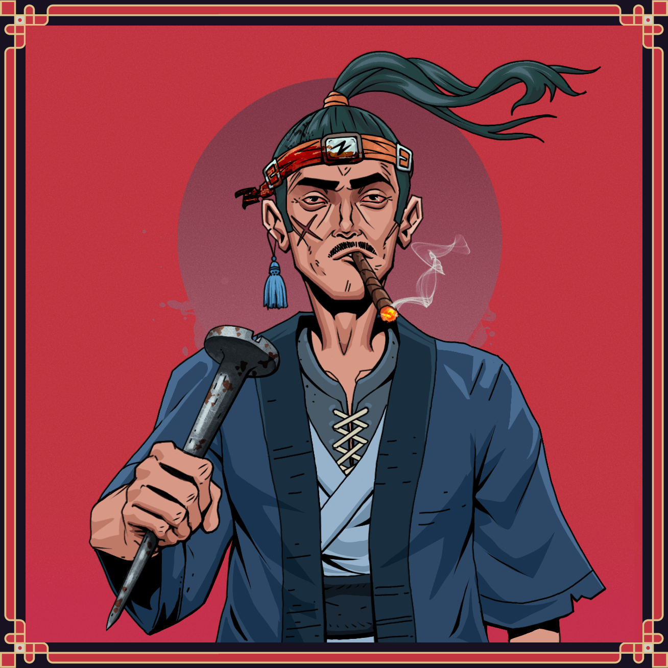 Immoral Tiger Grinder — Degen Dojo Special Move