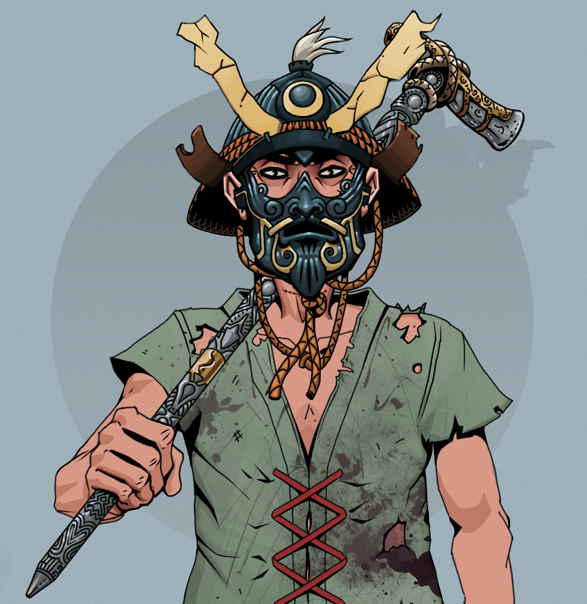 Junichiro Reborn — Degen Dojo fighter