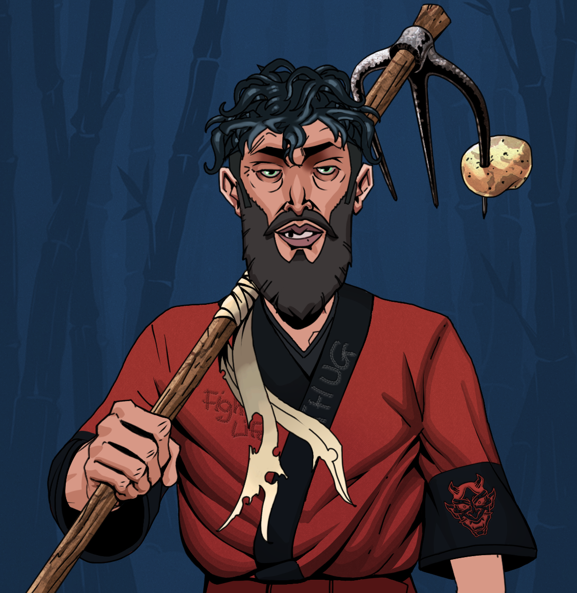 Serious Oleg — Degen Dojo fighter