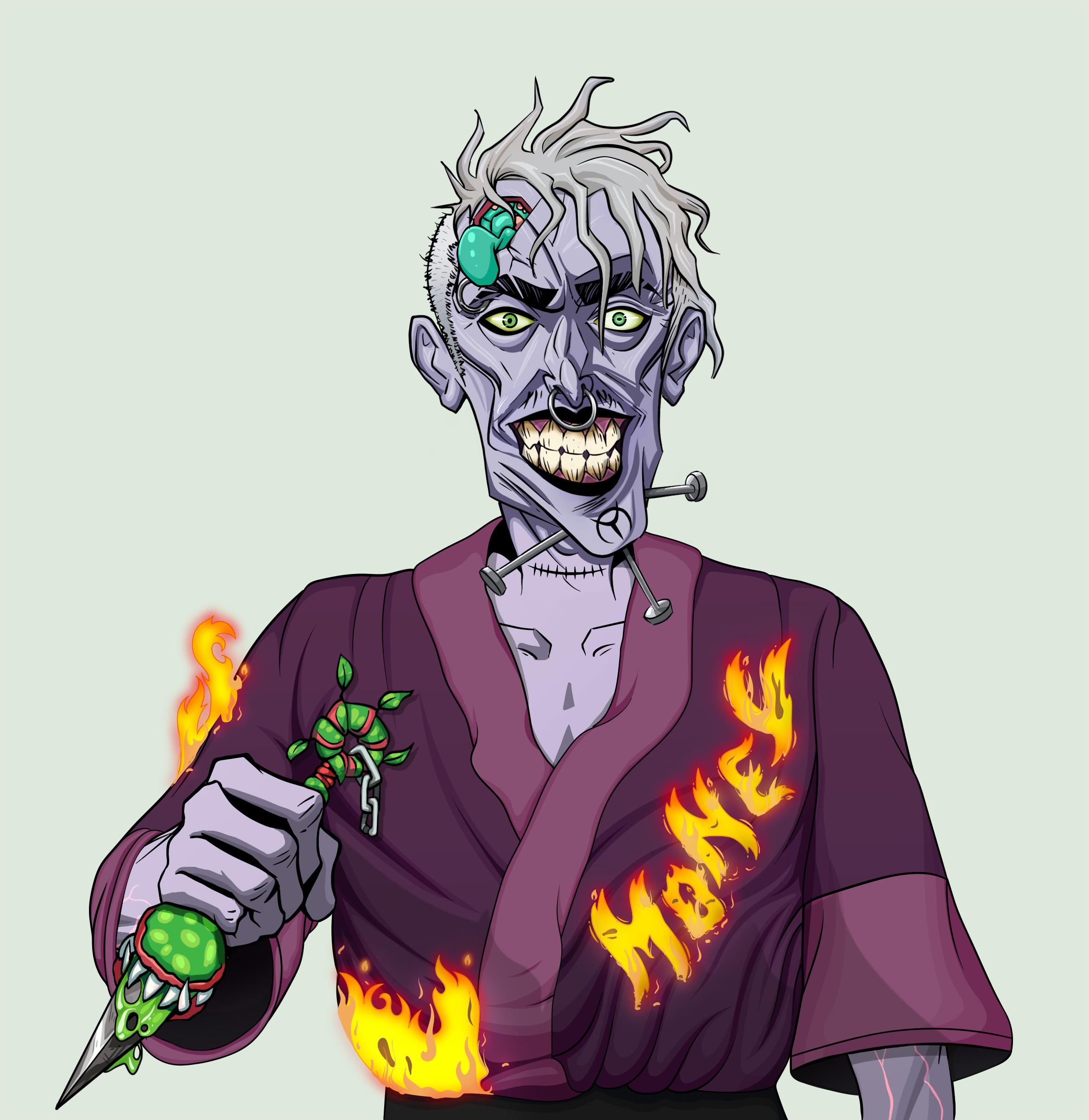 Junichiro Reborn — Degen Dojo fighter