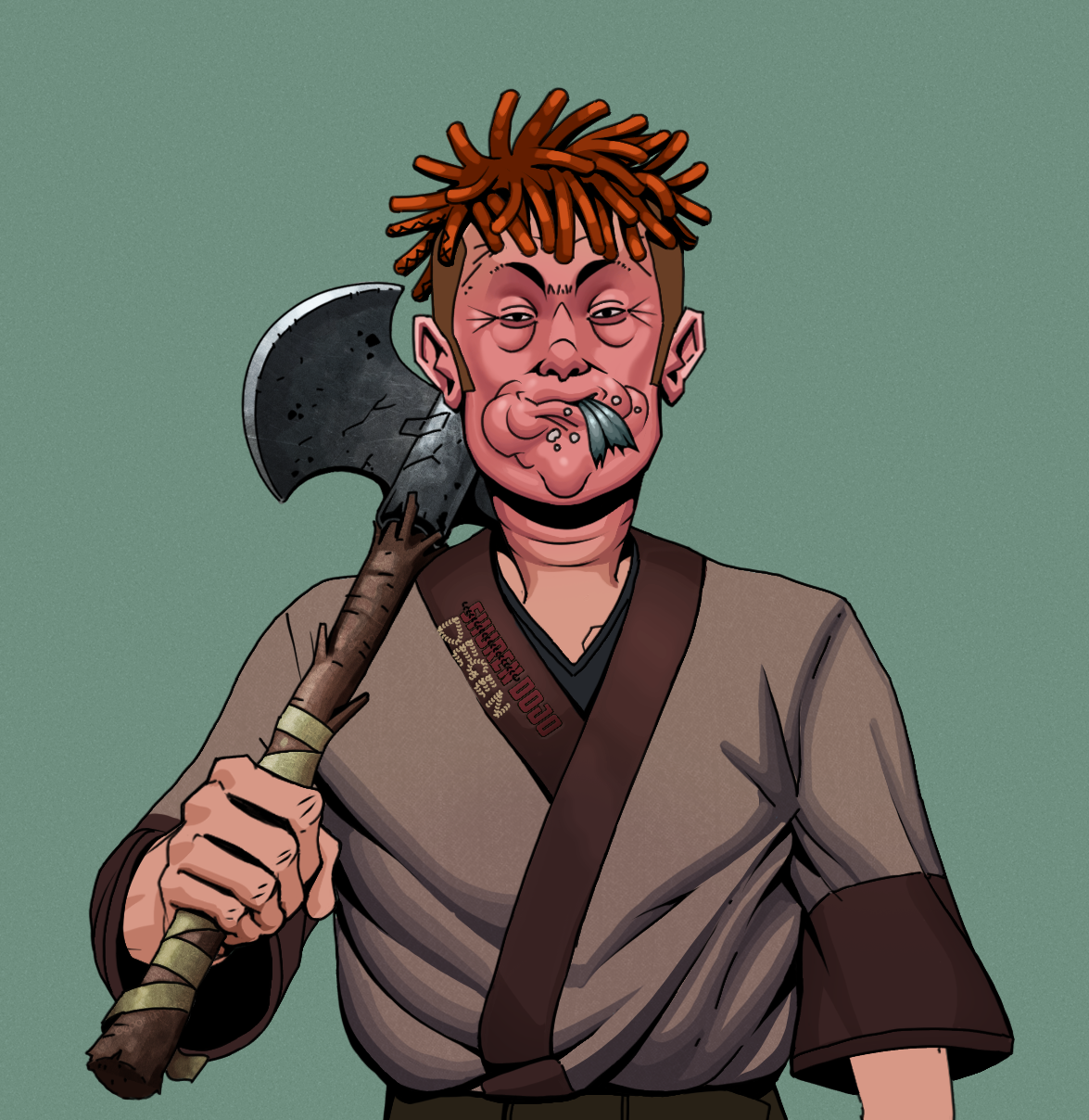 Fatty Bobsticks — Degen Dojo fighter
