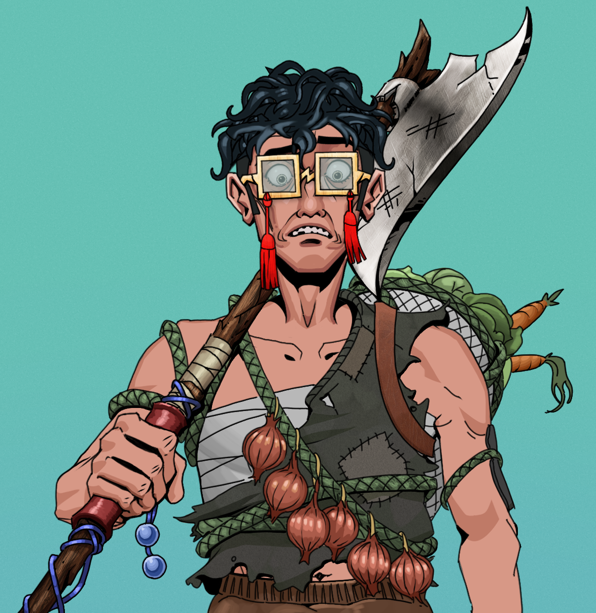 Shitless Botan — Degen Dojo fighter