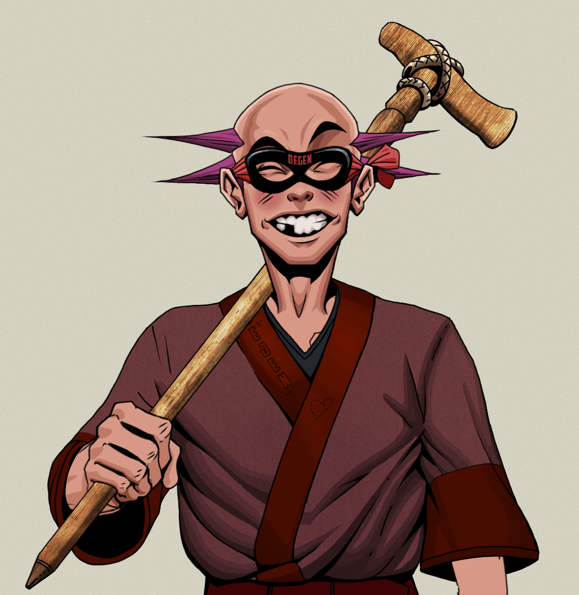 Cheery Haru — Degen Dojo fighter