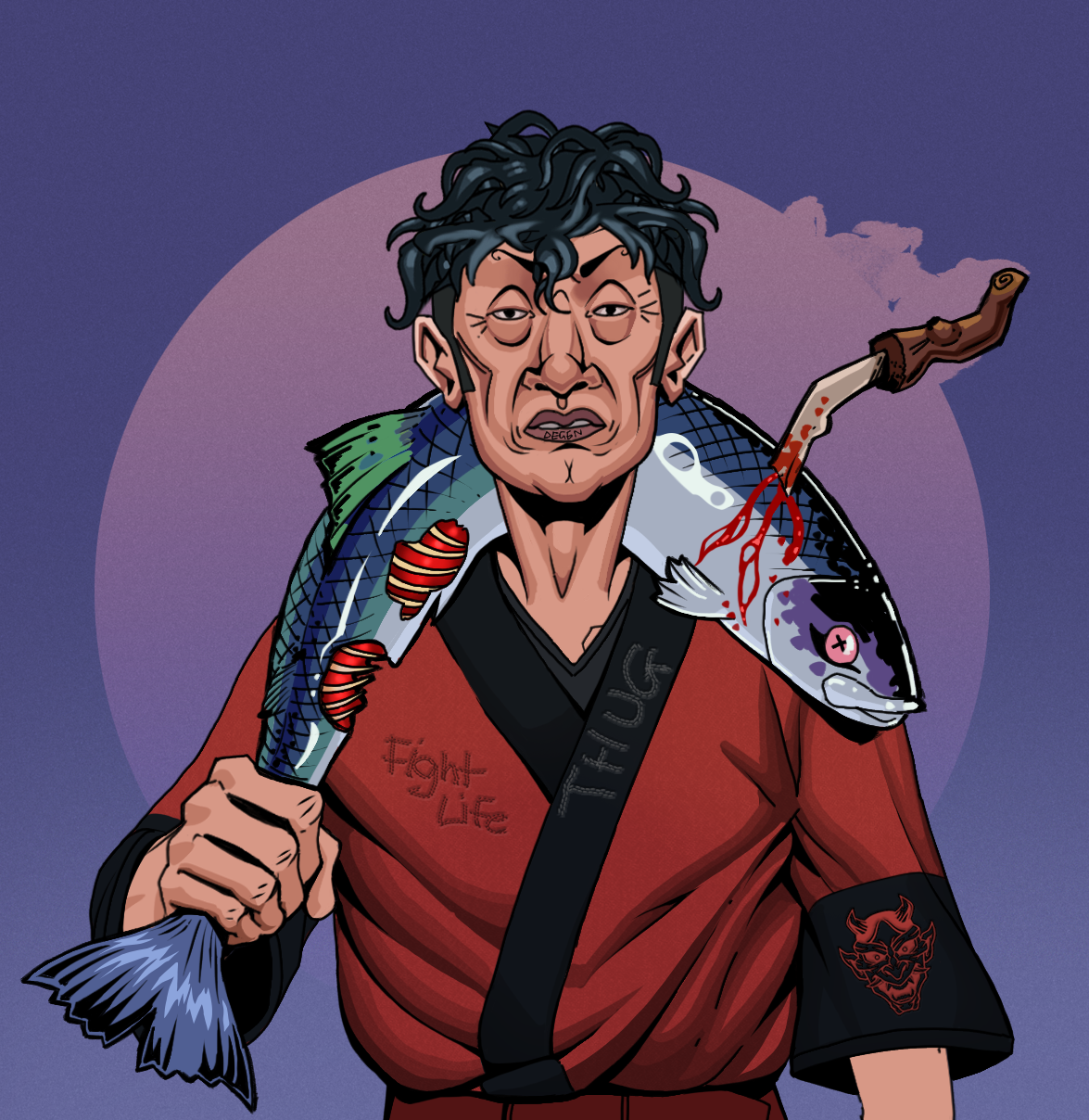 Goro — Degen Dojo fighter